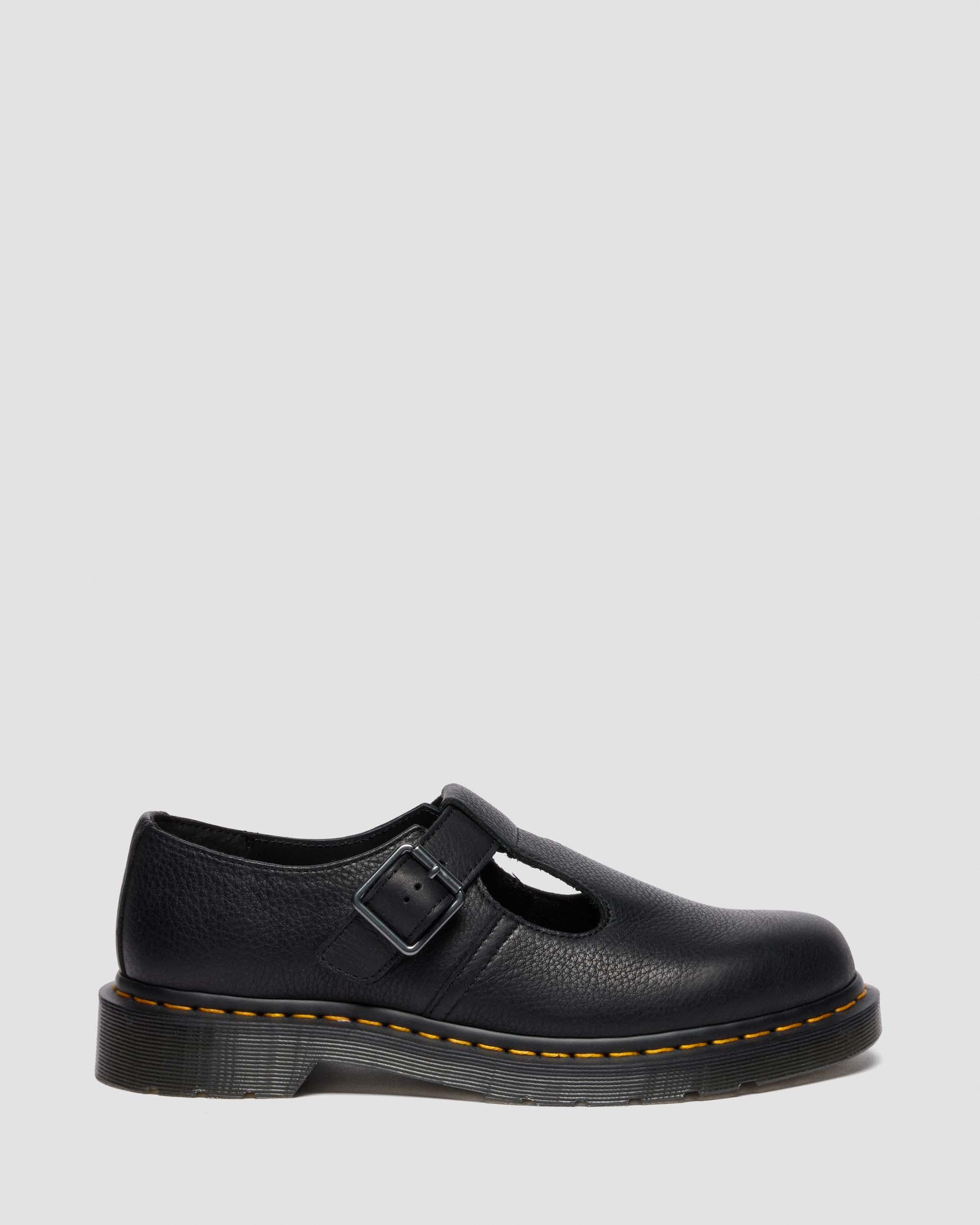 Dr. Martens POLLEY ブラック Dr. Martens Polley Womens sz 10 Slip Resistant Full Grain T