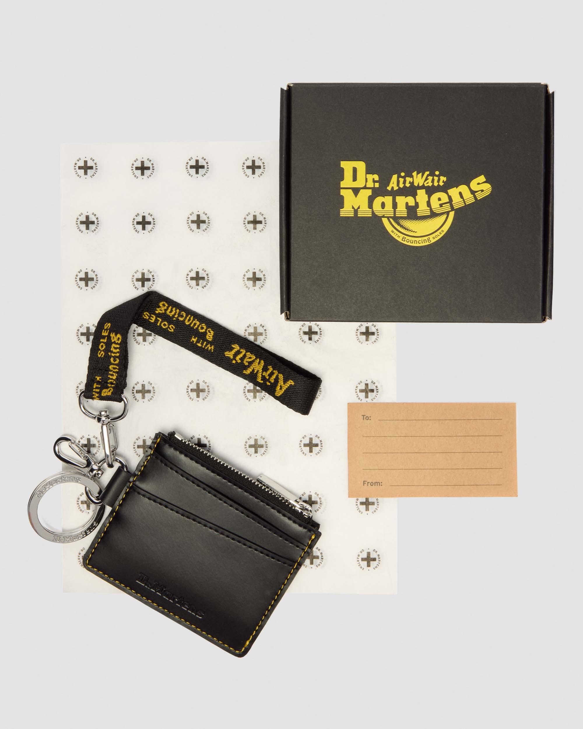 Kiev Leather Cardholder in Black | Dr. Martens