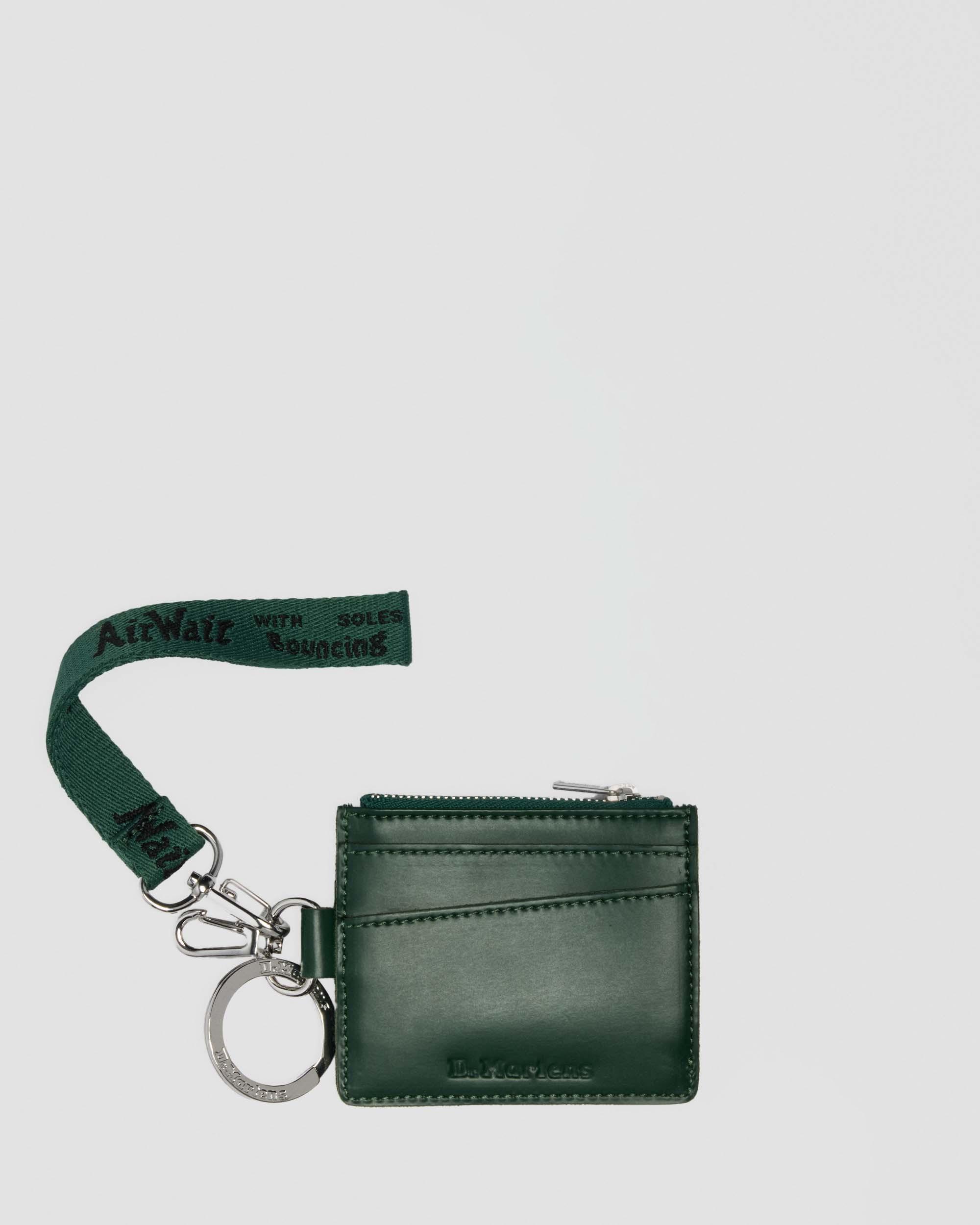 Kiev Leather Cardholder in DMS GREEN