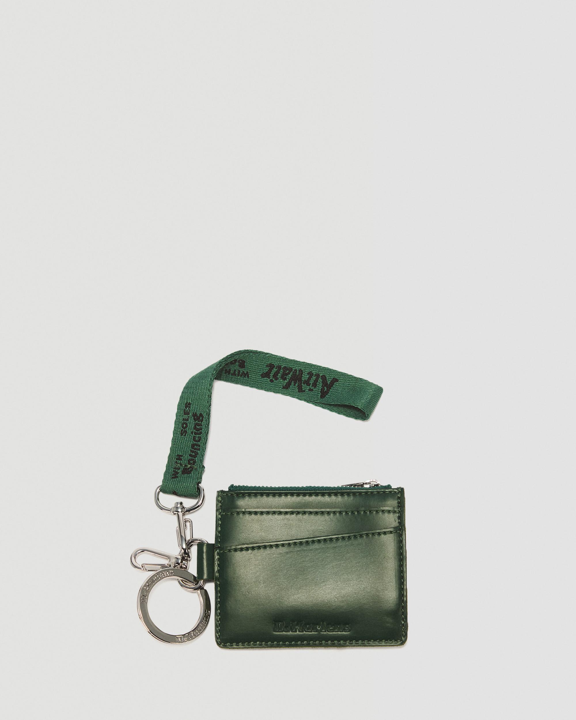 Kiev Leather Cardholder in Dms Green | Dr. Martens