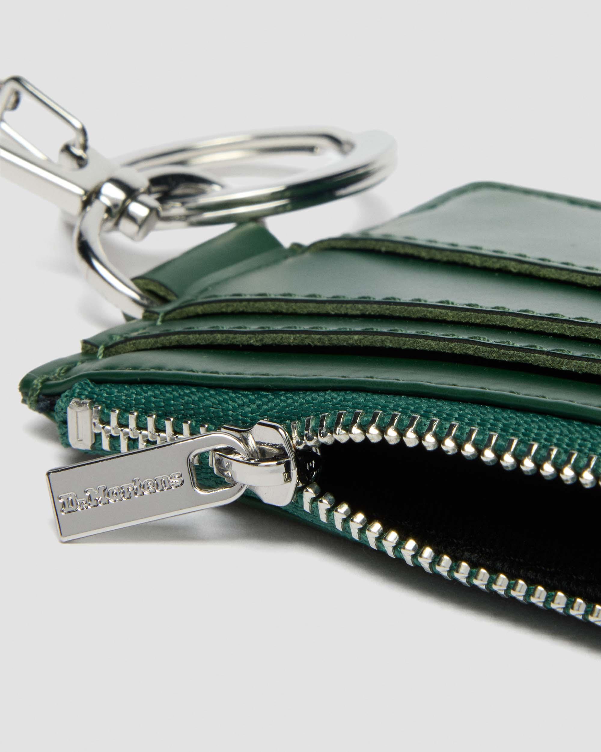 Kiev Leather Cardholder in Dms Green | Dr. Martens