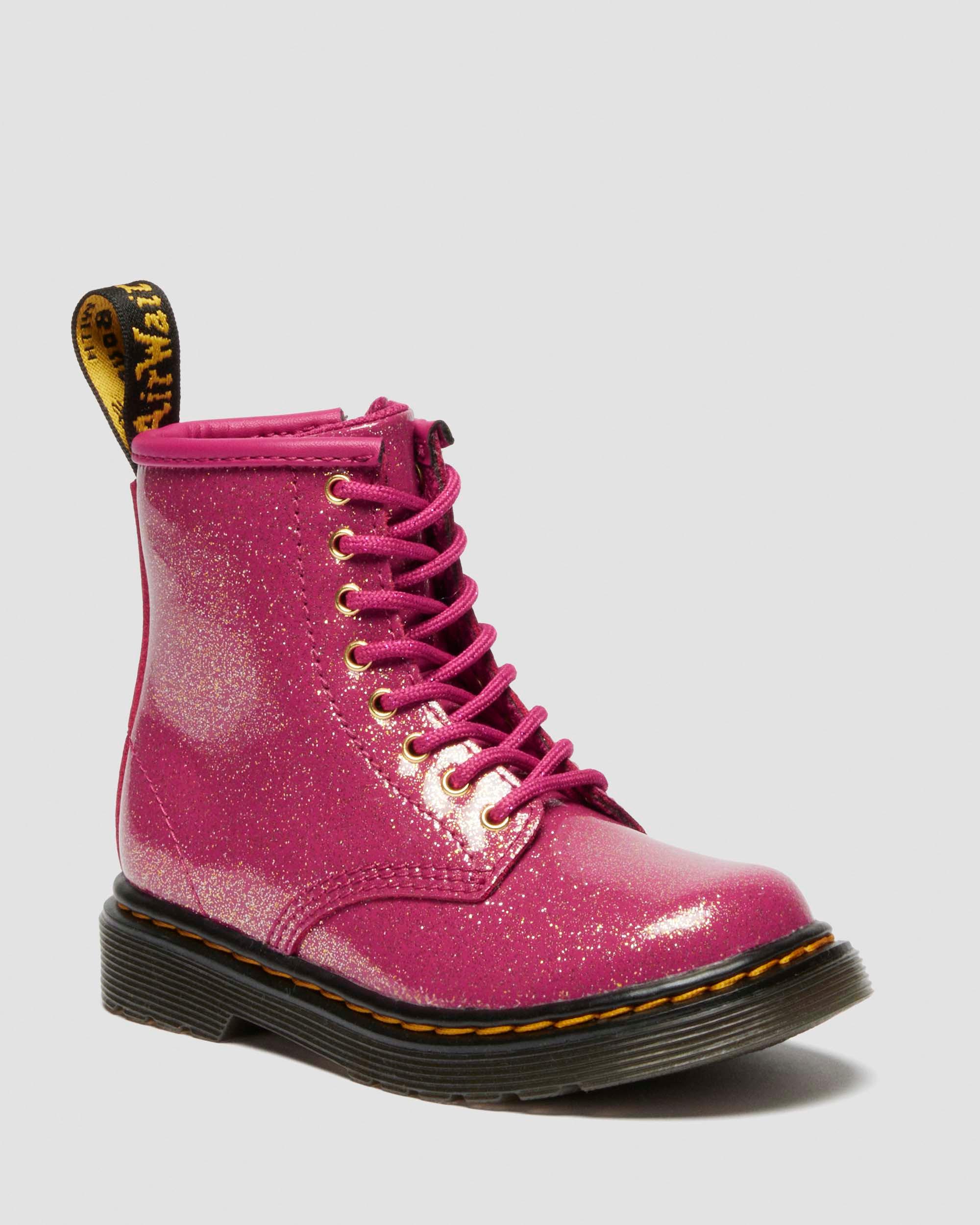 TODDLER 1460 GLITTER PATENT LEATHER  BOOTS