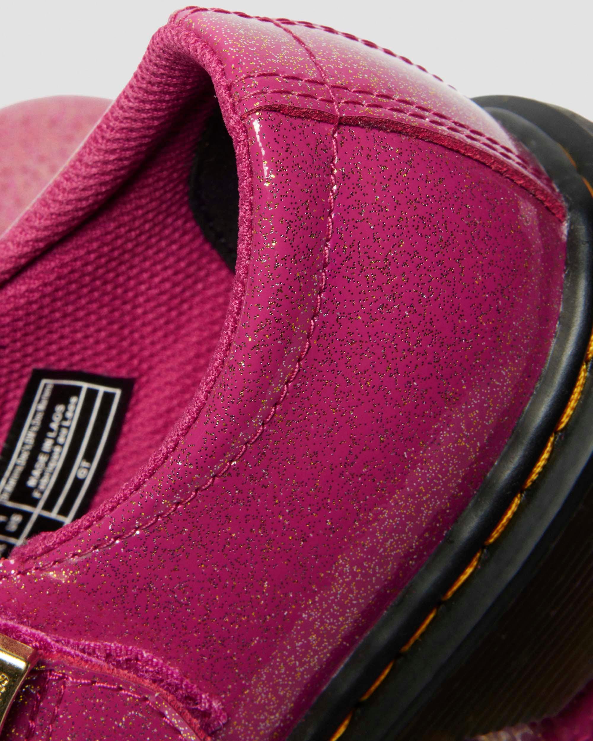 8065 LAKLEREN GLITTER MARY JANE SCHOENEN VOOR KINDEREN in Roze, Zilver & Goud