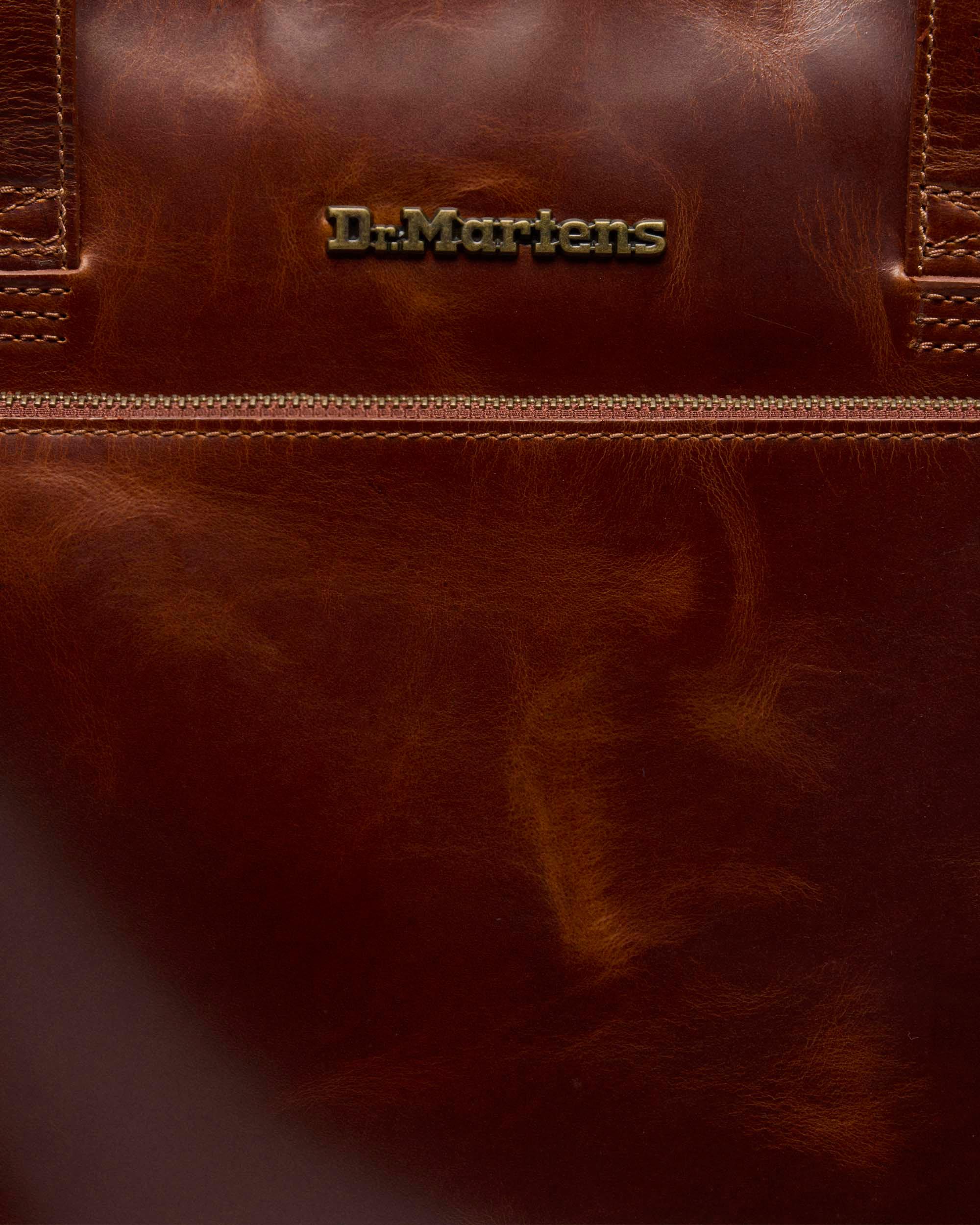 LEATHER TOTE BAG in Amber Tan | Dr. Martens