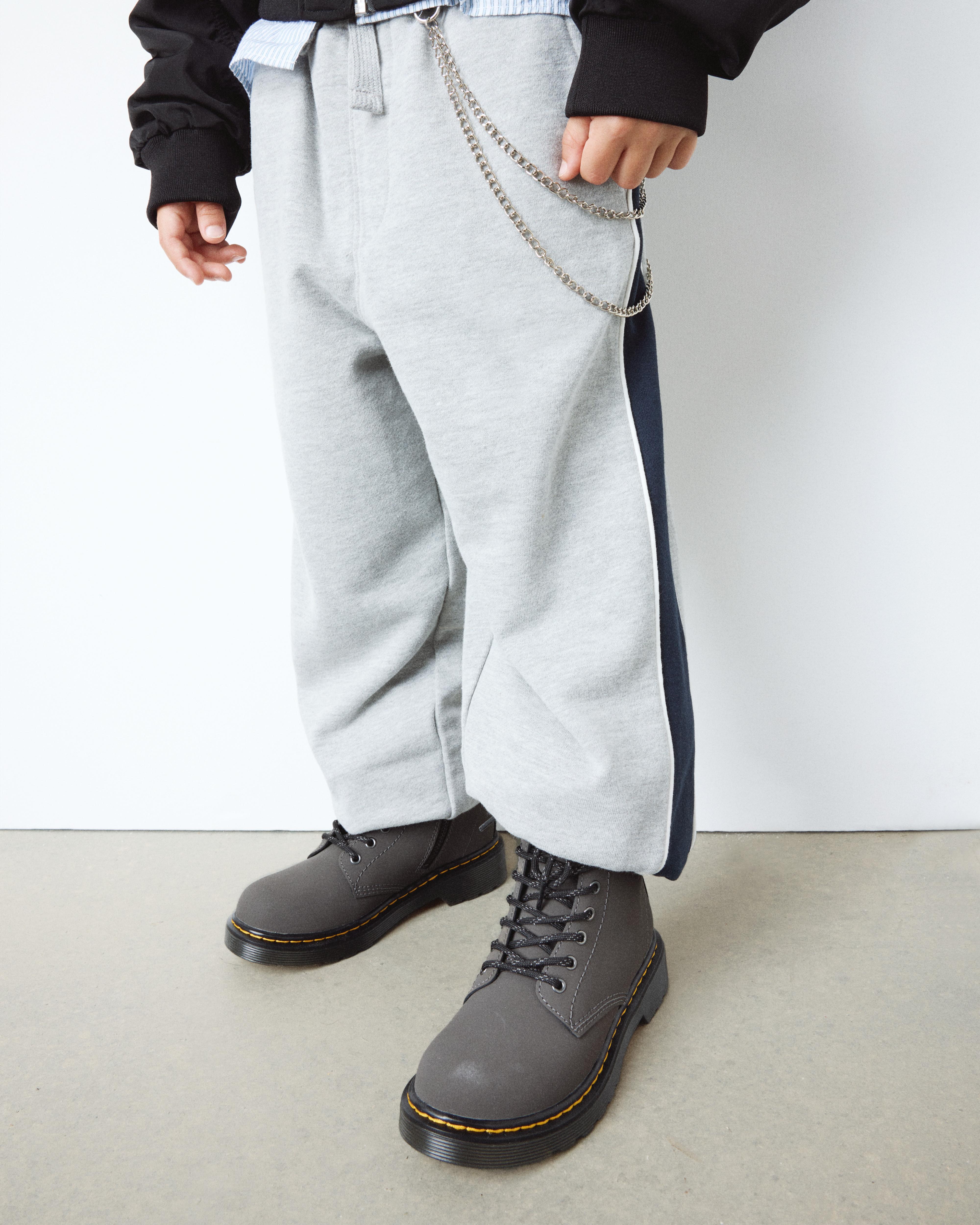 STIVALI 1460 SERENA JUNIOR CON PELLICCIA SINTETICA in Grigio