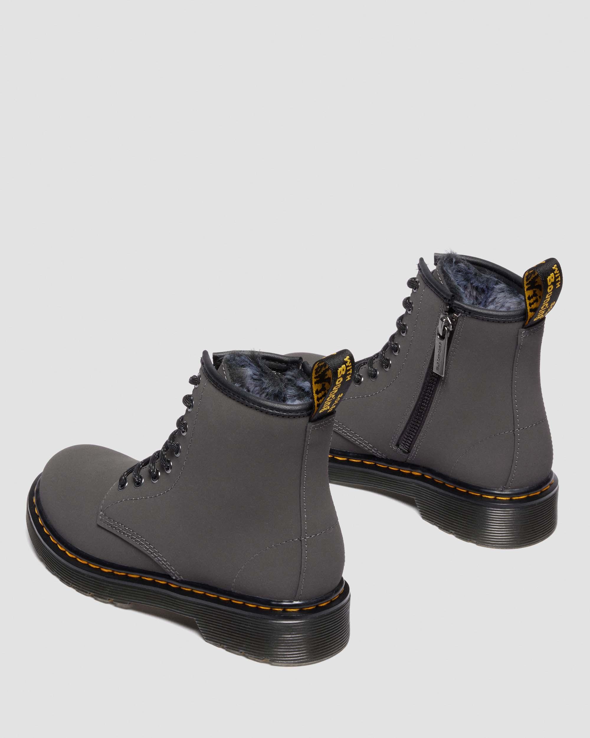 STIVALI 1460 SERENA JUNIOR CON PELLICCIA SINTETICA in Grigio