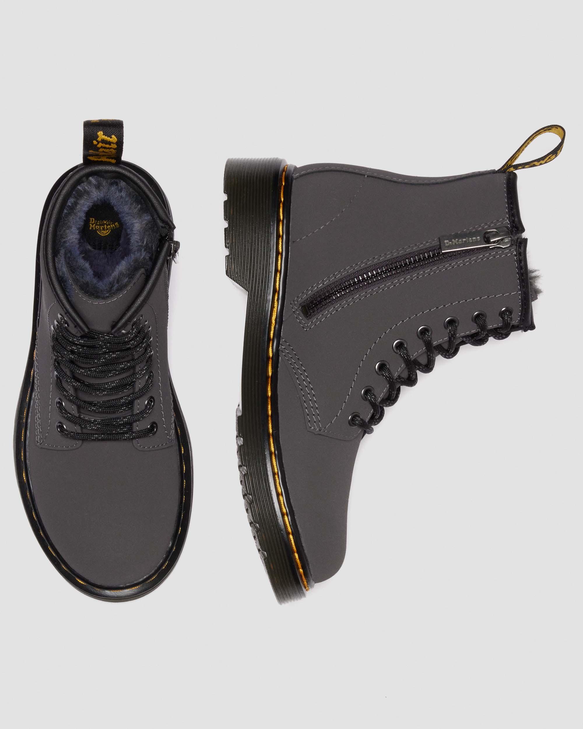 STIVALI 1460 SERENA JUNIOR CON PELLICCIA SINTETICA in Grigio