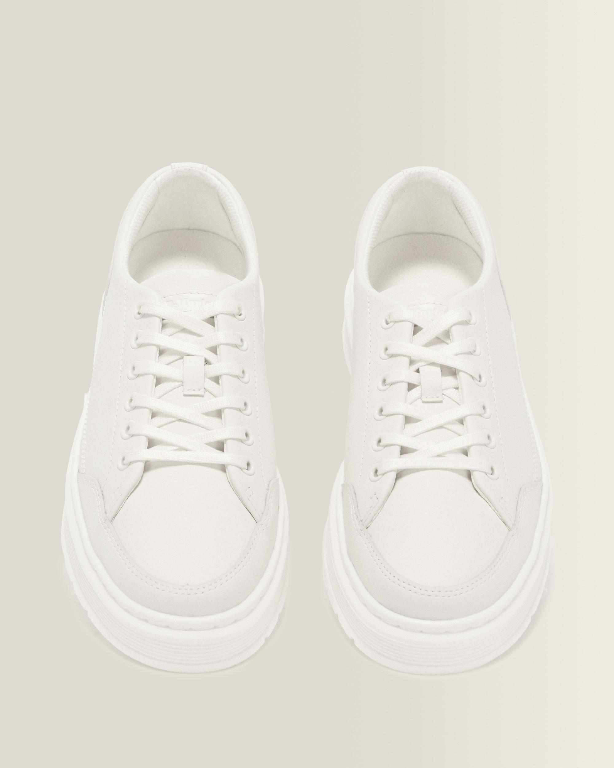 Dr. Martens Brookline 6 Eye Casual Shoes Unisex Size Mens 13 Off-White Cream.S14 Dr martens Brookline 6 Eye trainers White | Dressinn main image 4