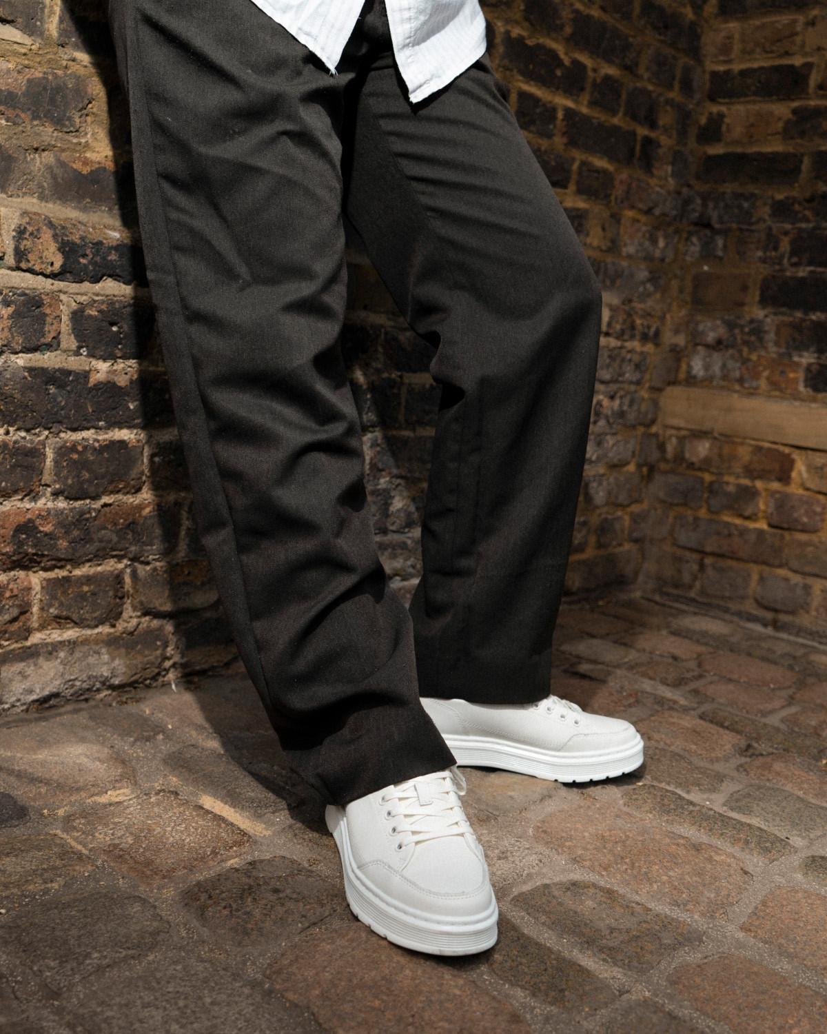 Scarpe Brookline in pelle Nappa in Color Avorio