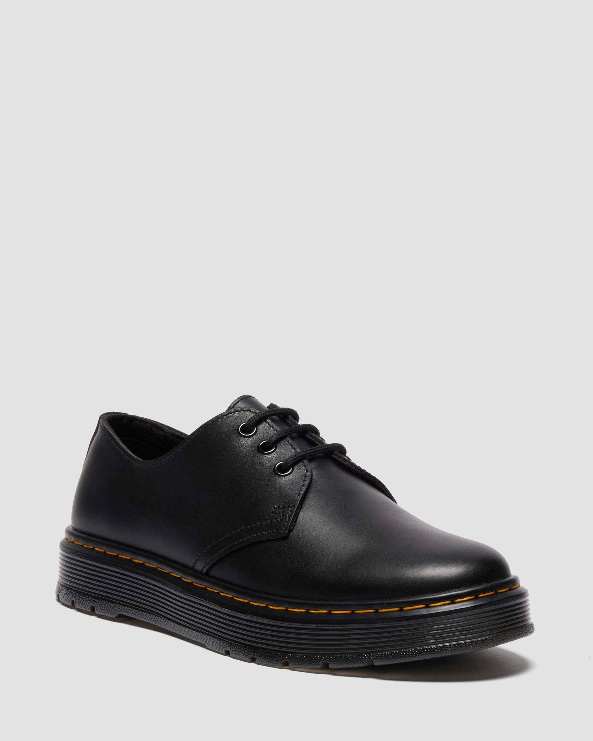 BROOKLINE LO LEATHER SHOES in Black
