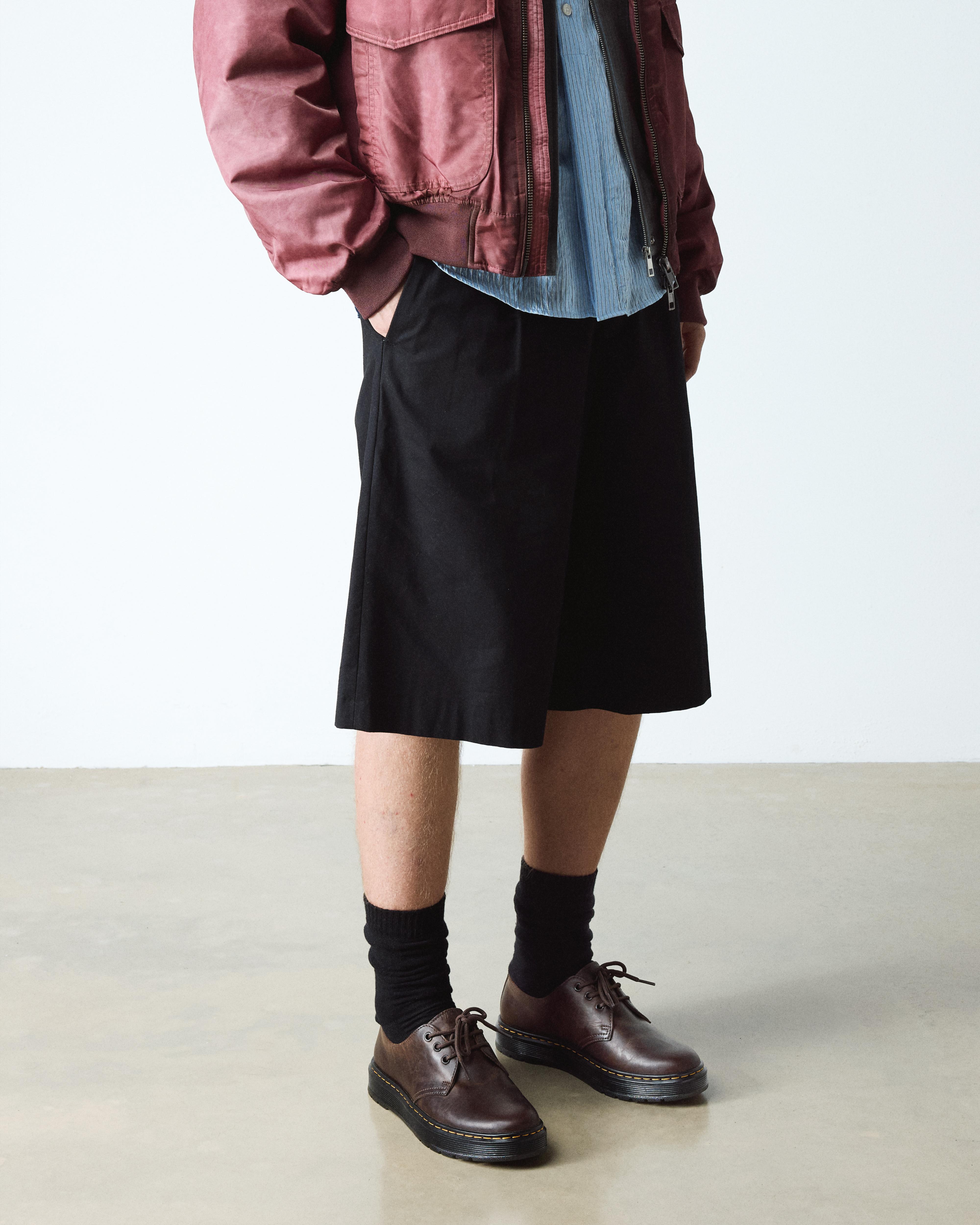 BROOKLINE LO CRAZY HORSE LEREN SCHOENEN in Donkerbruin