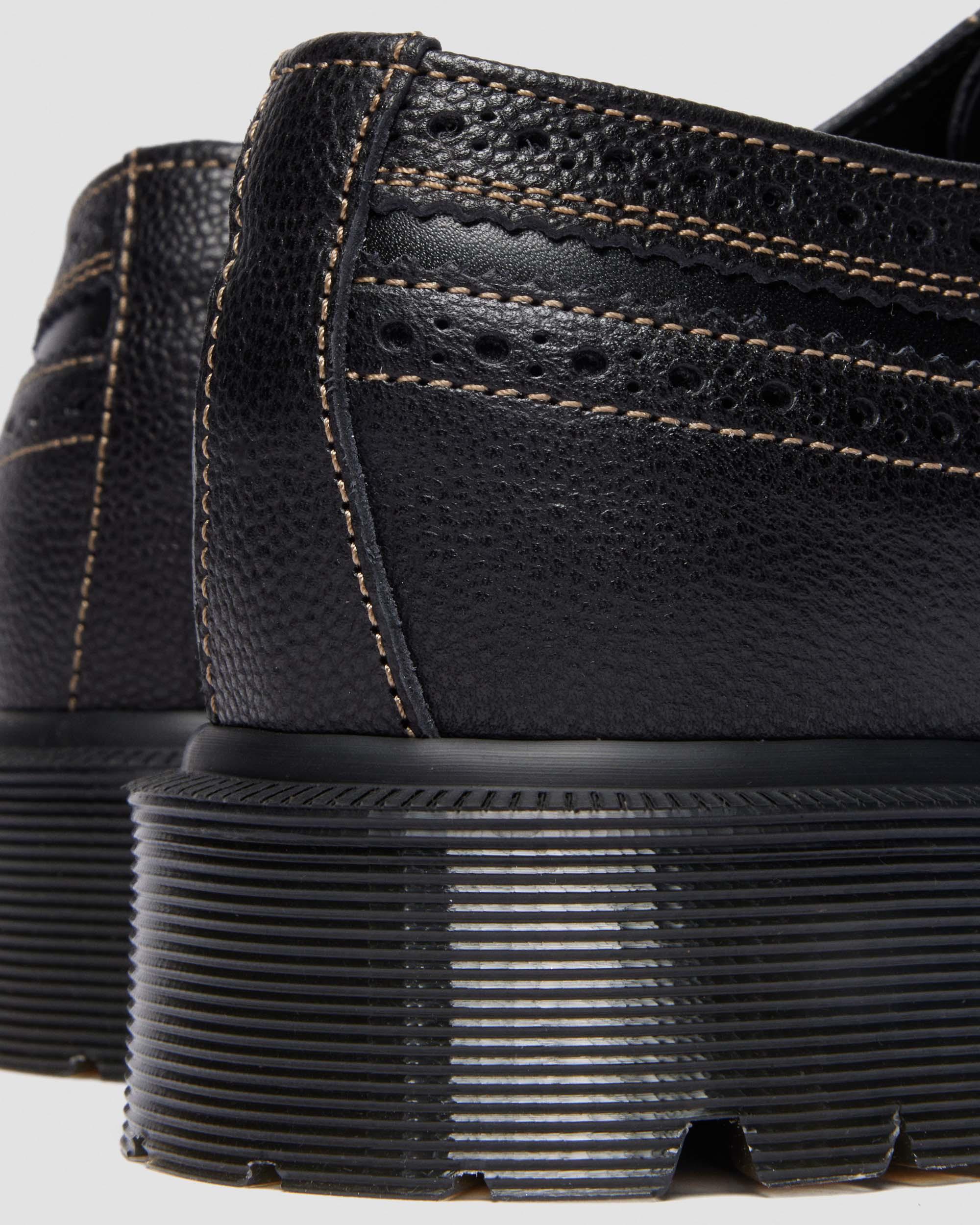 83597 Bill Domingos Martins x Agなど2点 3989 Dual Leather Brogue Shoes in BLACK | Dr. Martens™