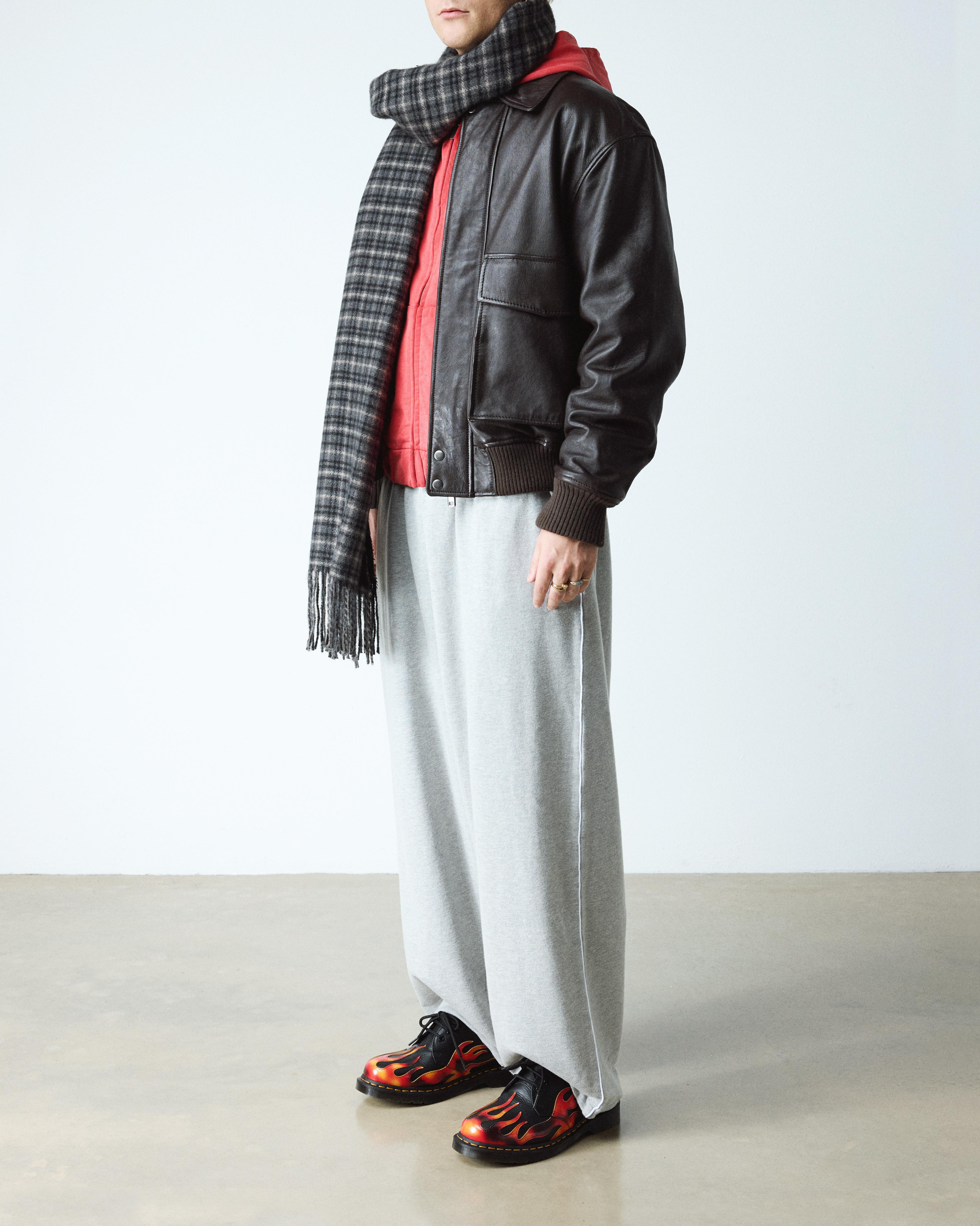 Dr. Martens 1461 Flame ローファー 1461 FLAME in BLACK+VIBRANT RED+DMS YELLOW | Dr. Martens™