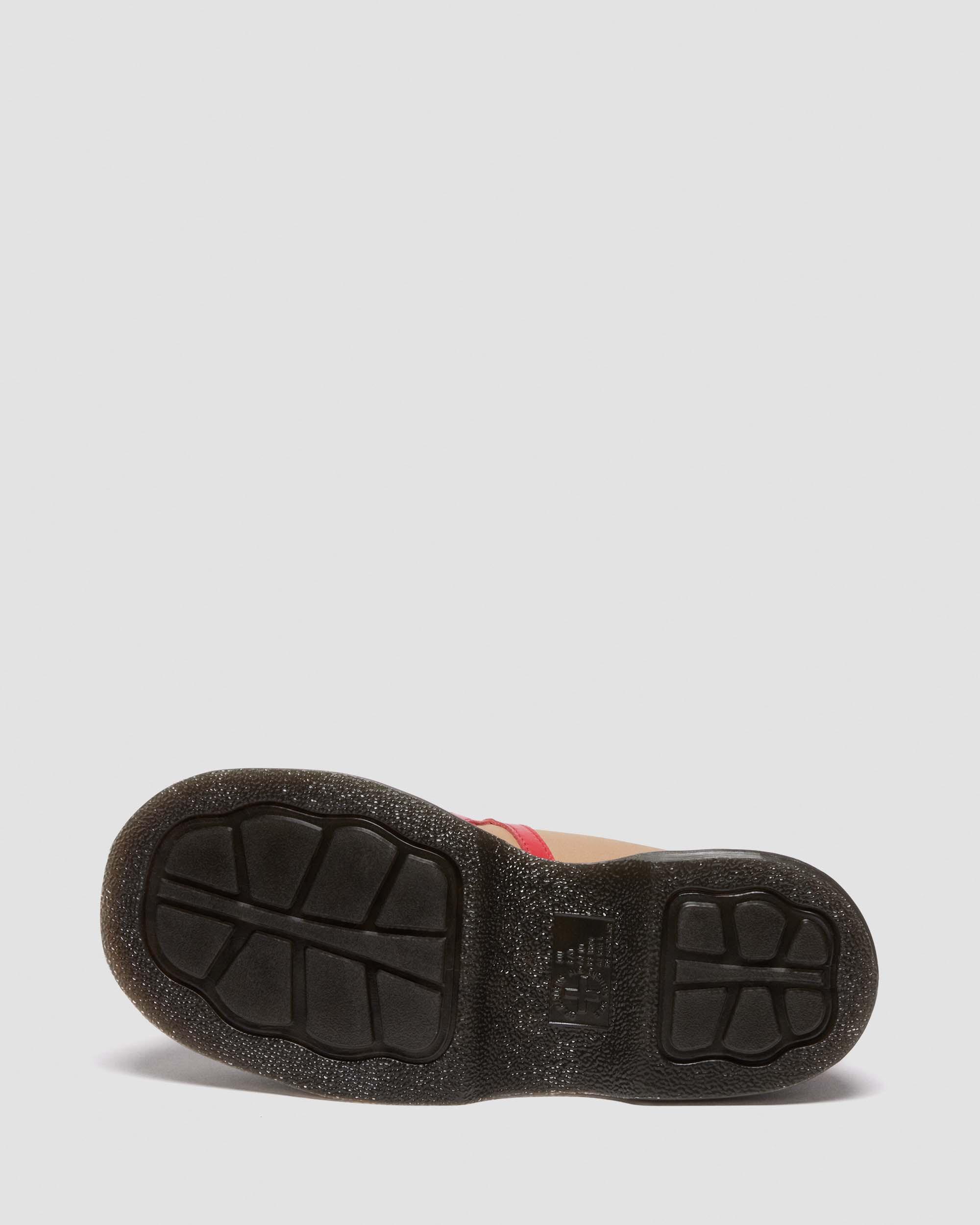 BUZZ BALLERINA LEATHER SHOES in Red