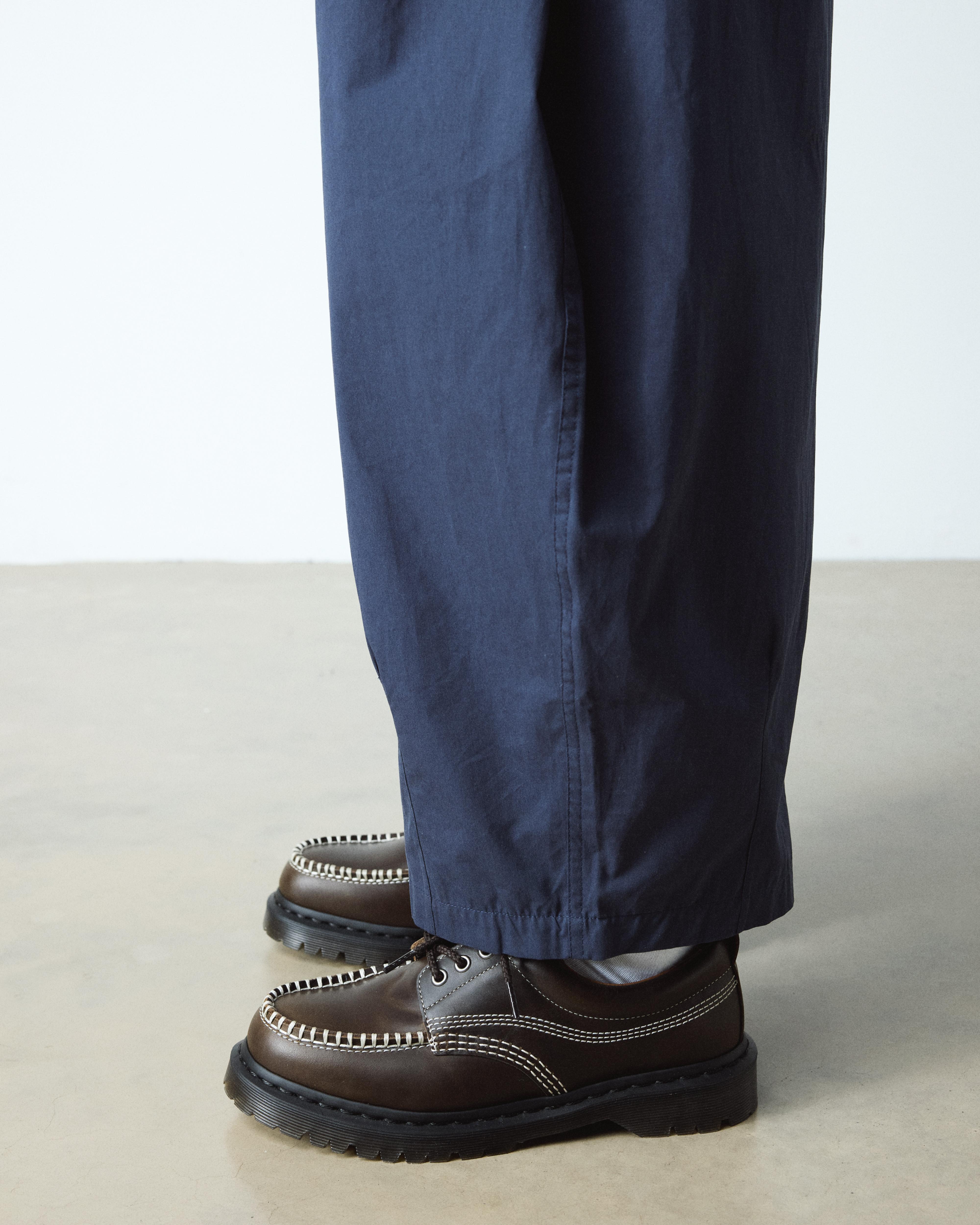 LOWELL LEATHER MOC TOE SHOES in DMS OLIVE | Dr. Martens™