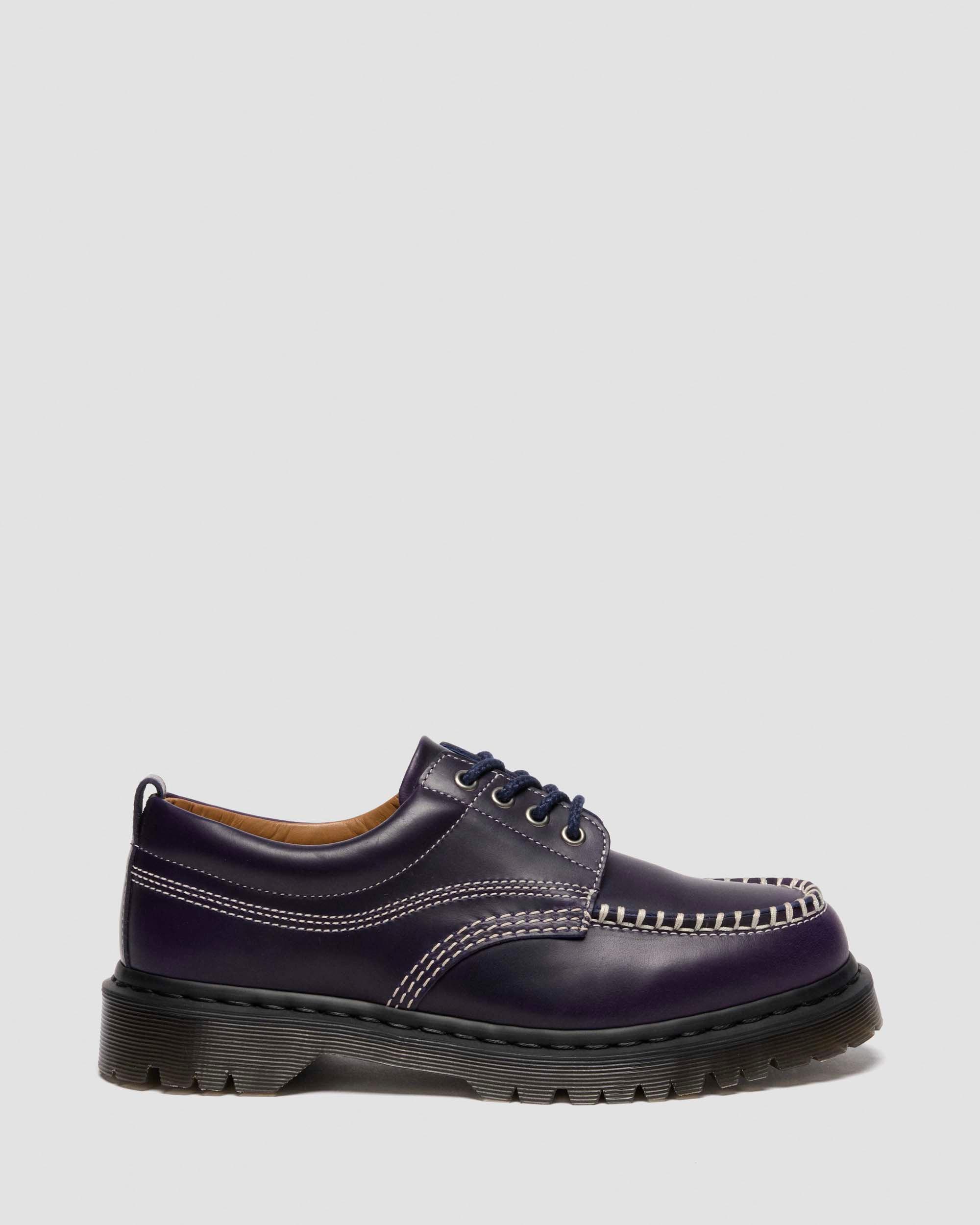 LOWELL LEATHER MOC TOE SHOES