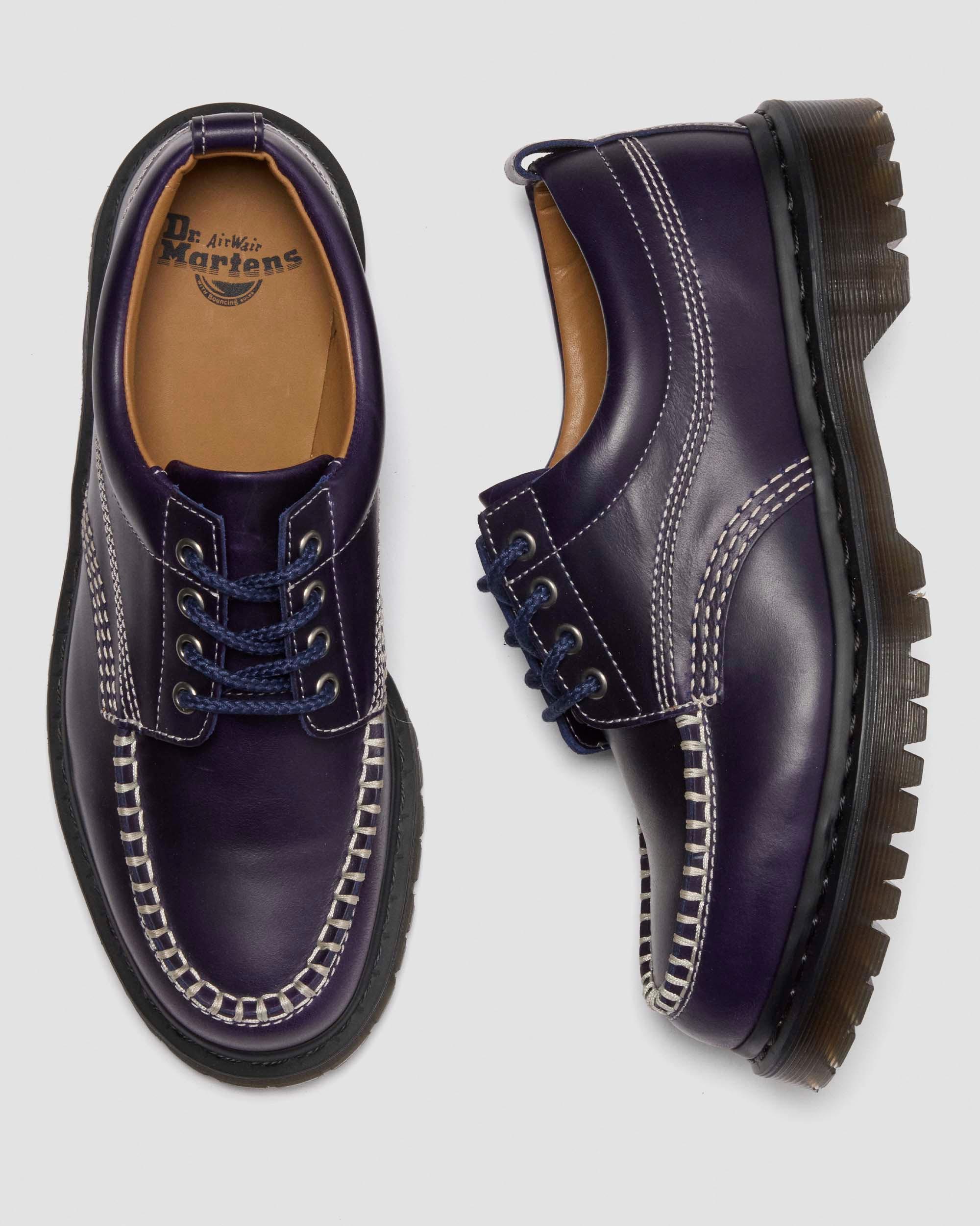LOWELL LEATHER MOC TOE SHOES