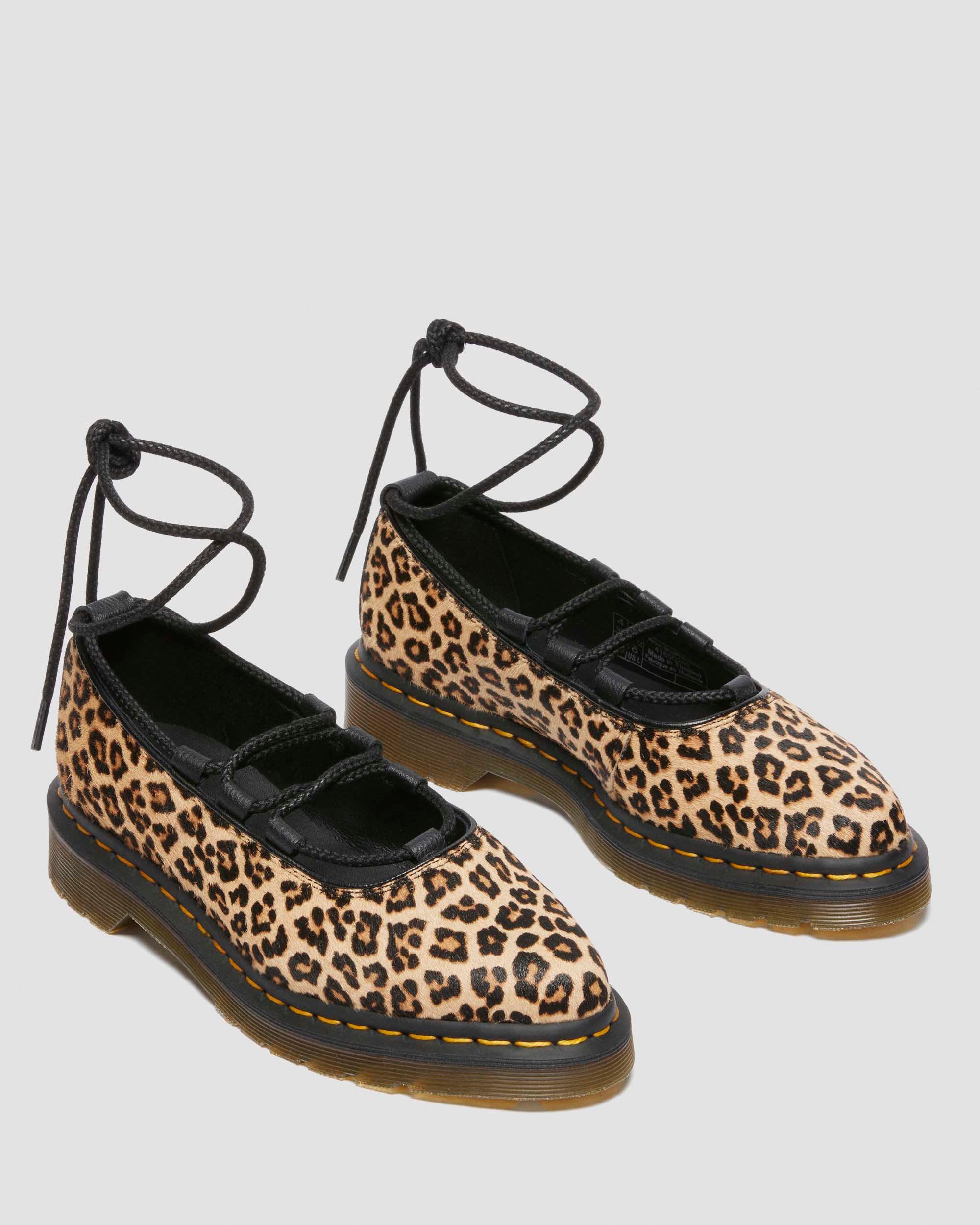 Dr. Martens' Dr. Martens Elphie Ankle Wrap Flat In Tan