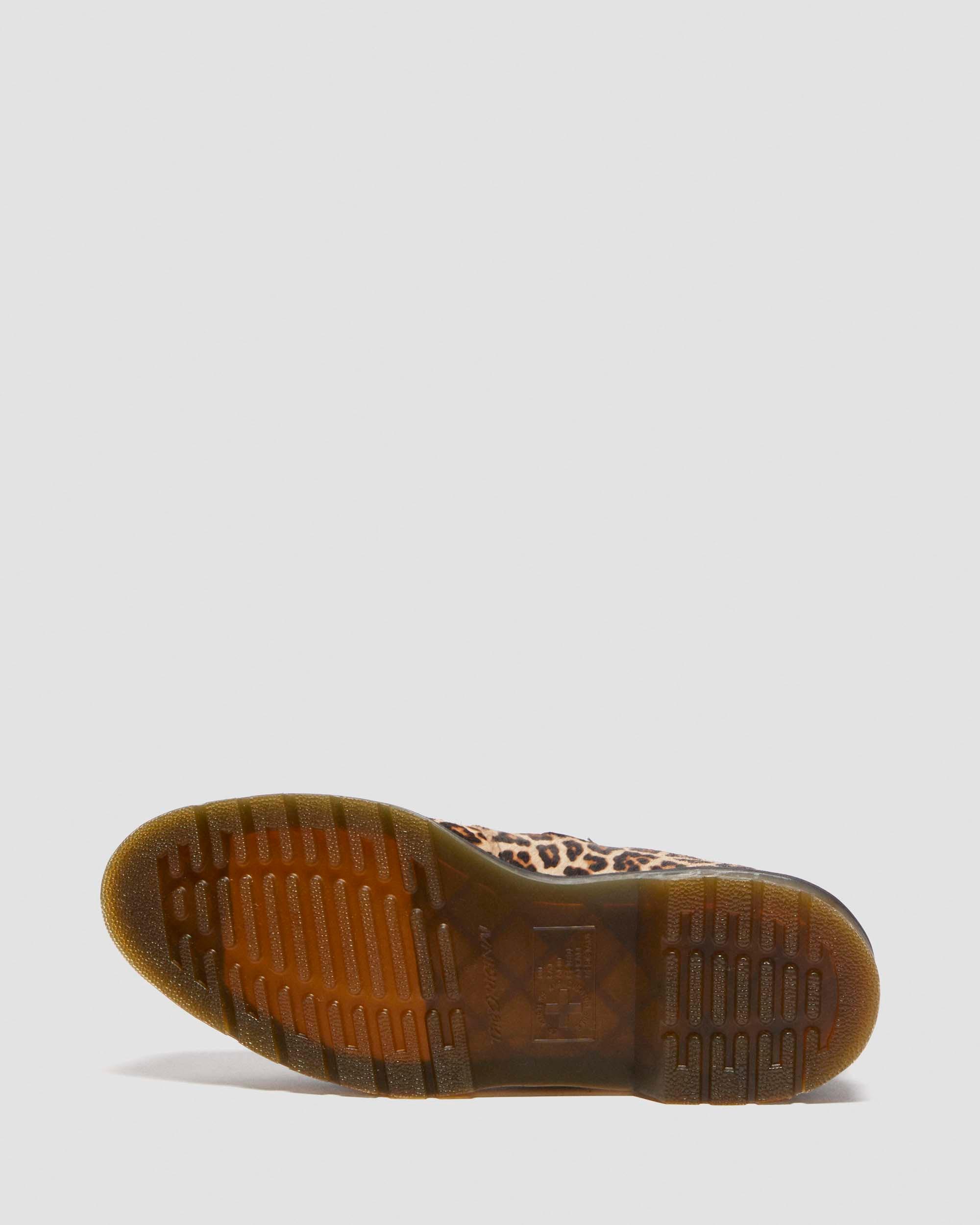 Elphie leopard Mary Jane shoes in Light Tan