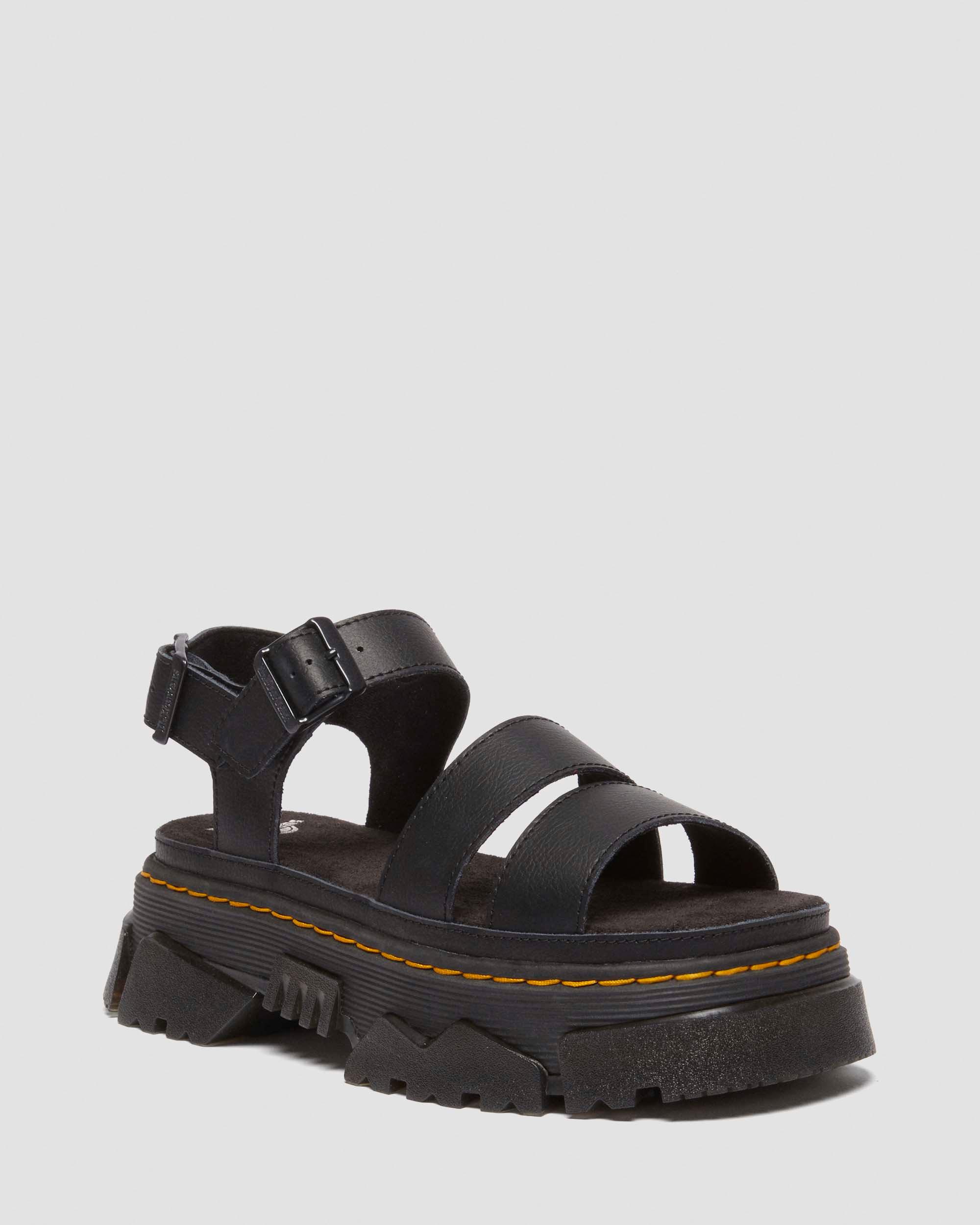 Mattison 2 Strap sandals in BLACK