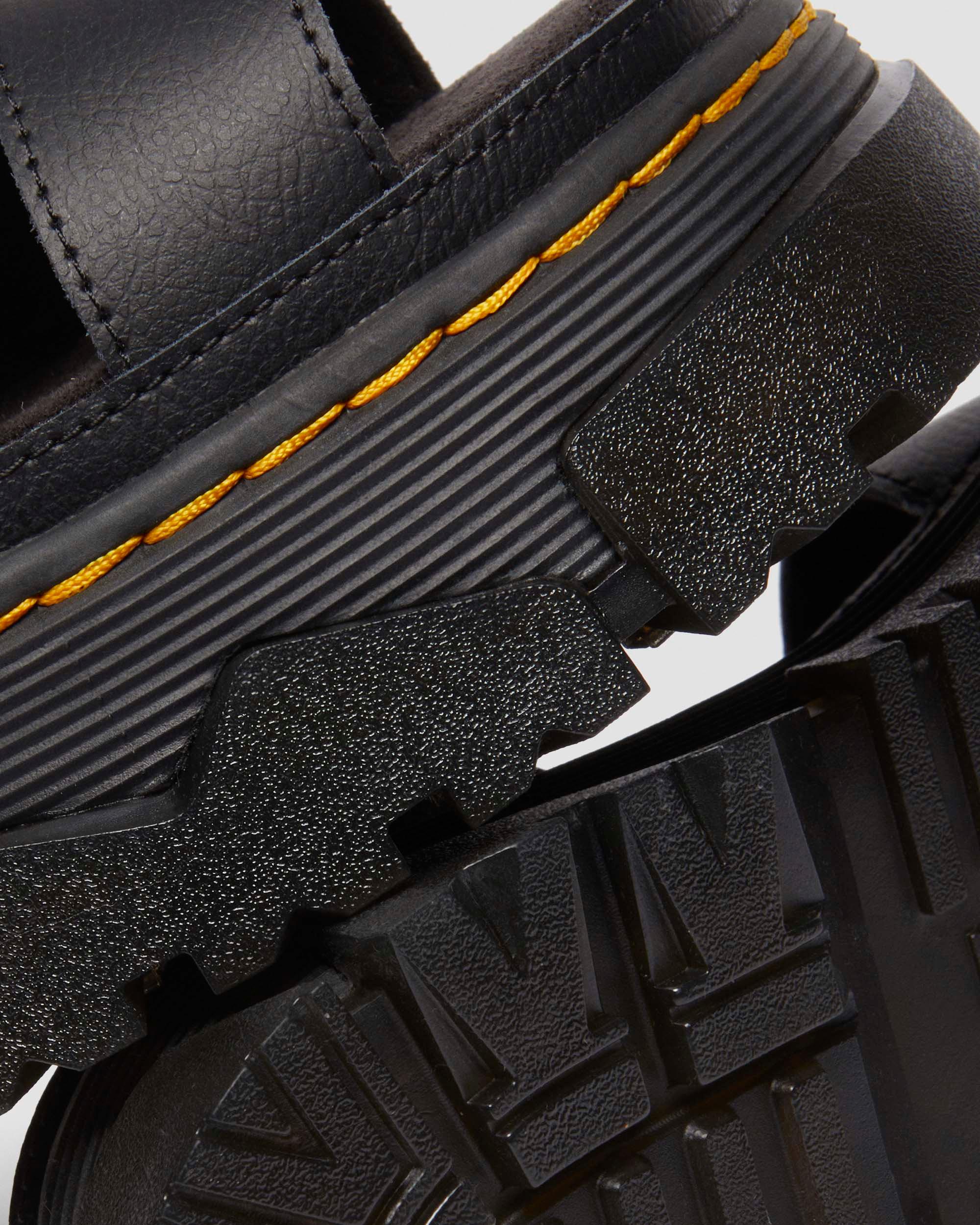 Mattison 2 Strap sandals in BLACK