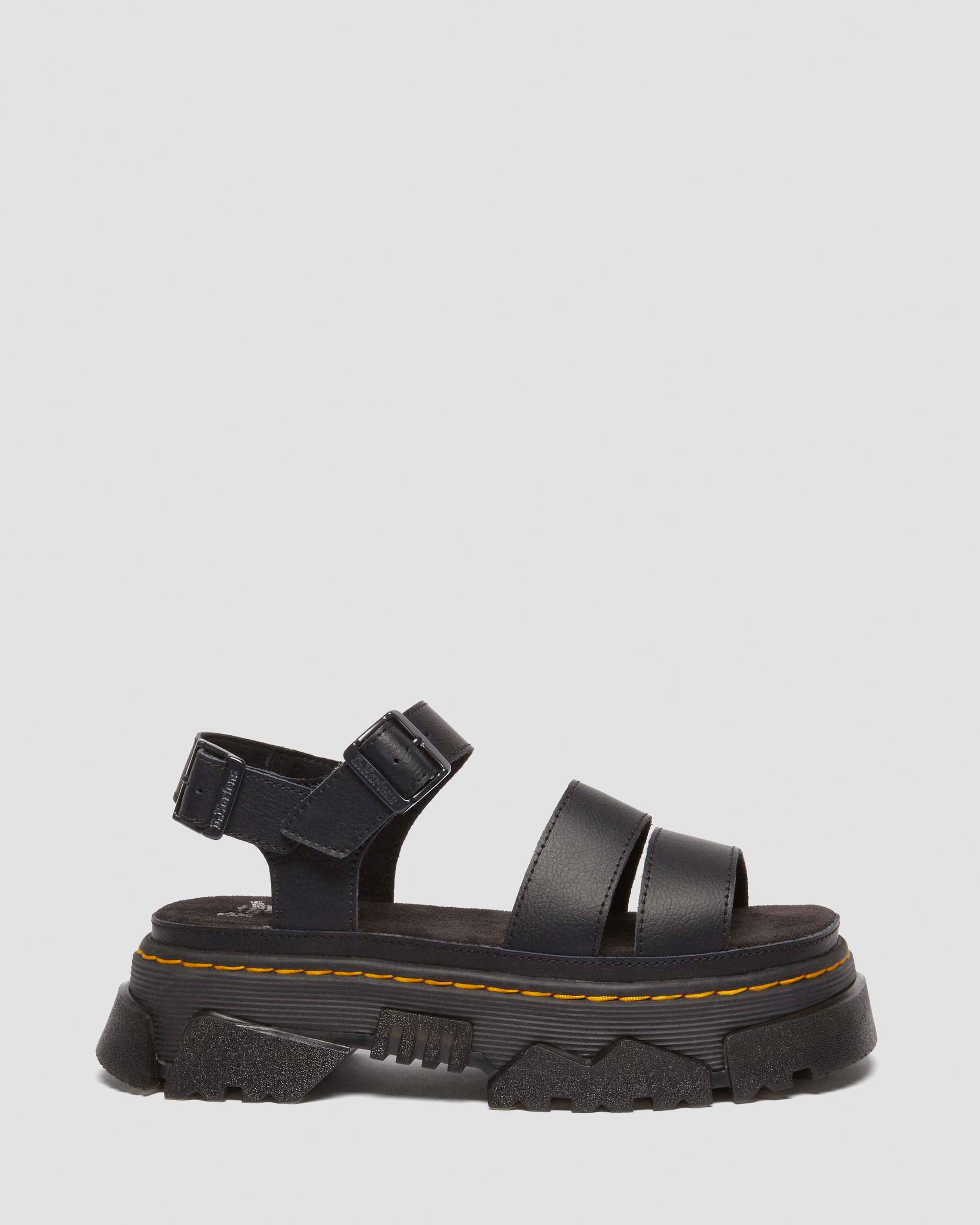 Mattison 2 Strap sandals in BLACK
