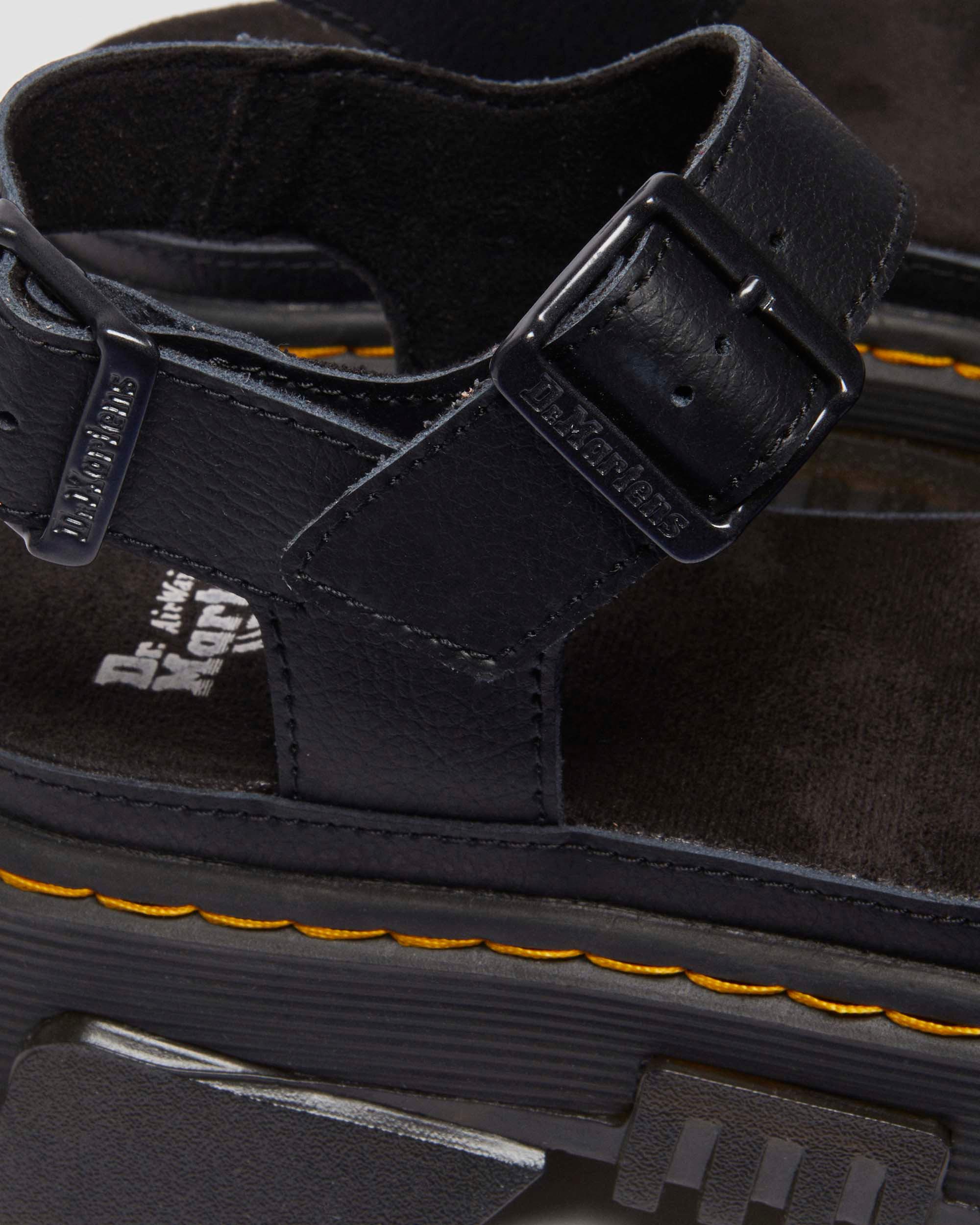 Mattison 2 Strap sandals in BLACK