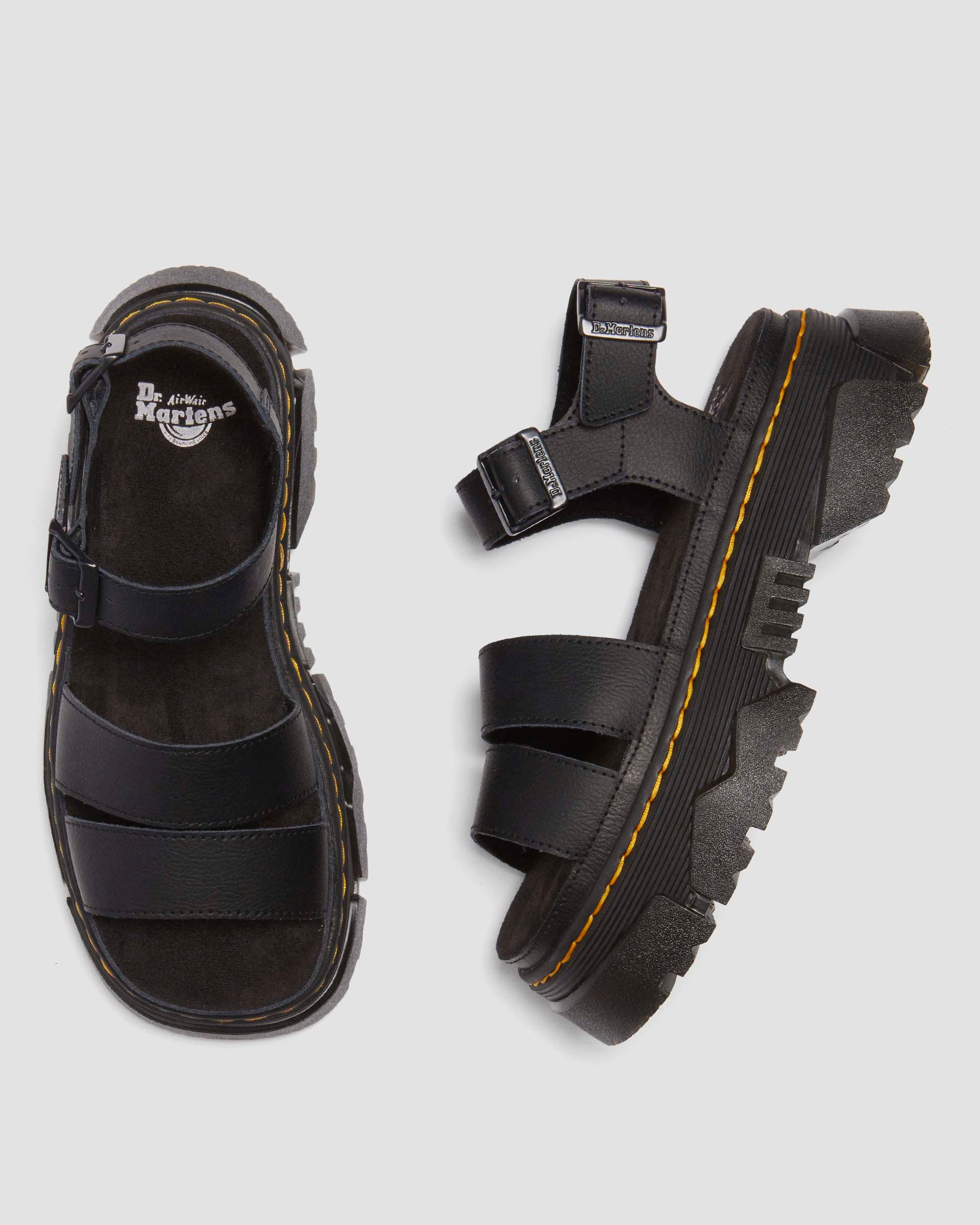 Mattison 2 Strap sandals in BLACK