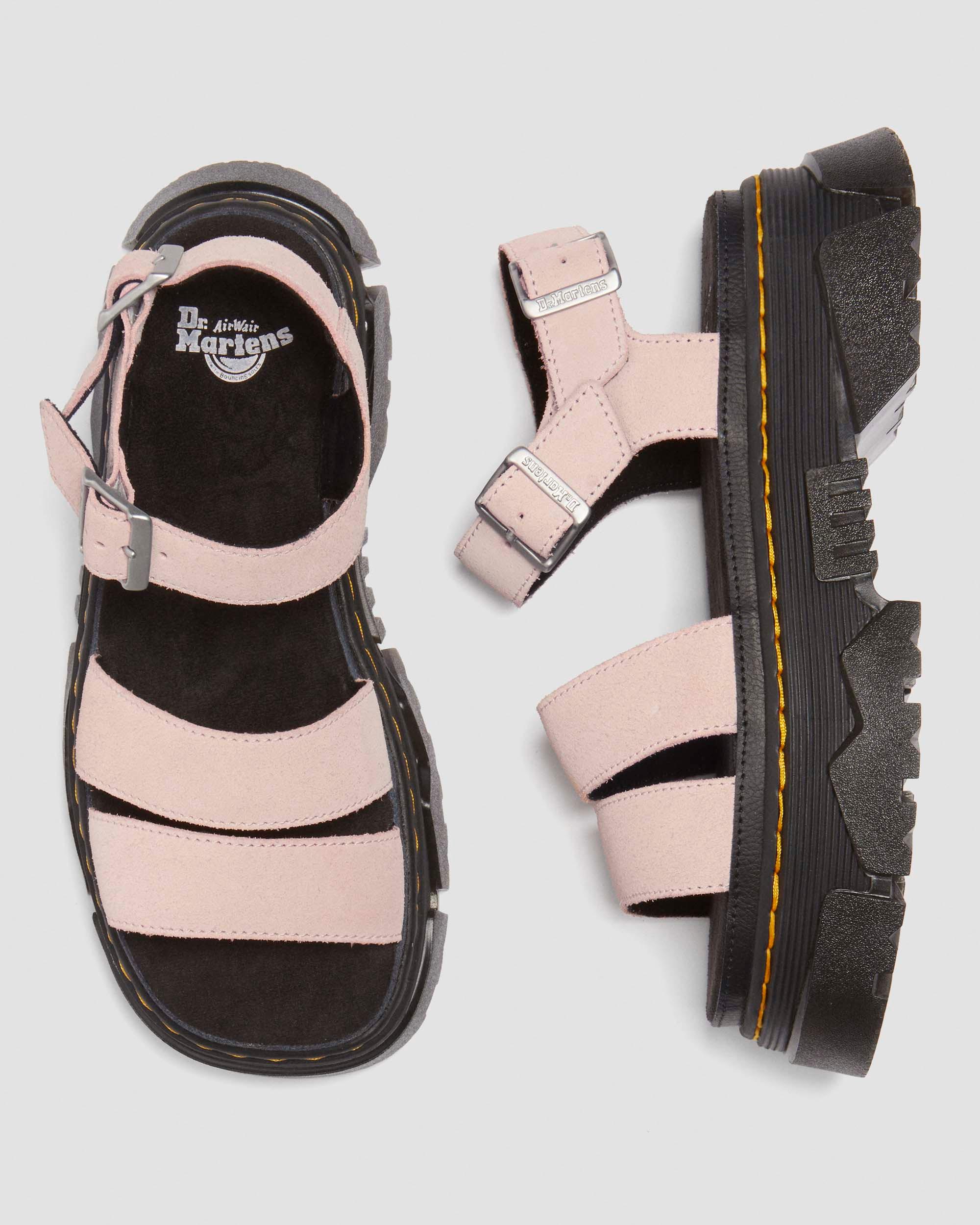Mattison 2 Strap sandals in Powder Pink