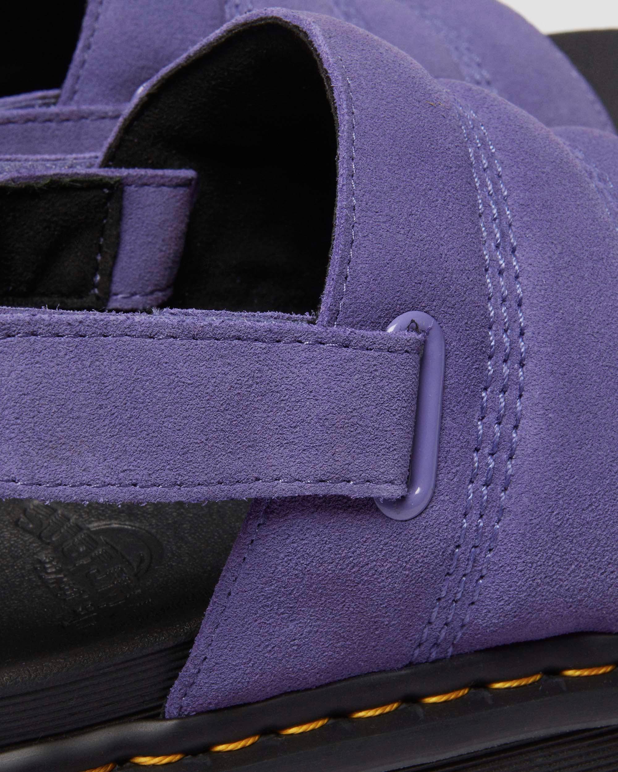Kole Suede sandals in Twilight Purple