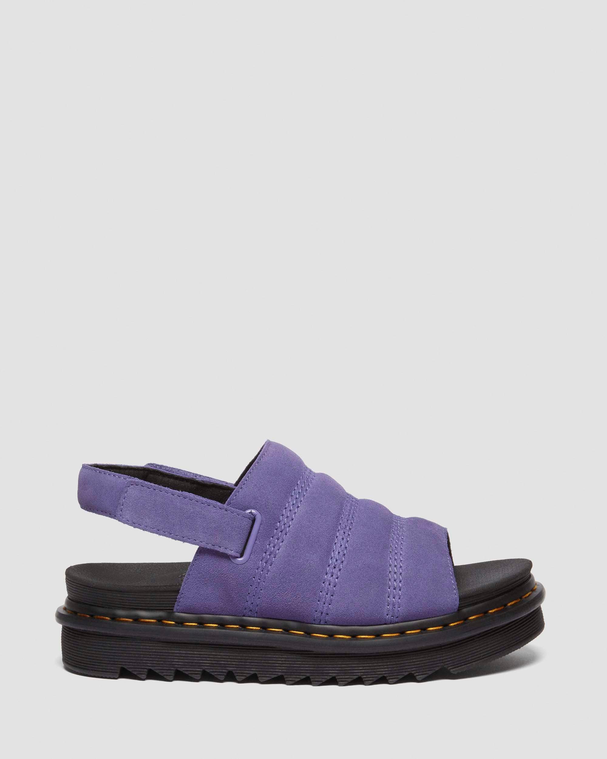 Kole Suede sandals in Twilight Purple