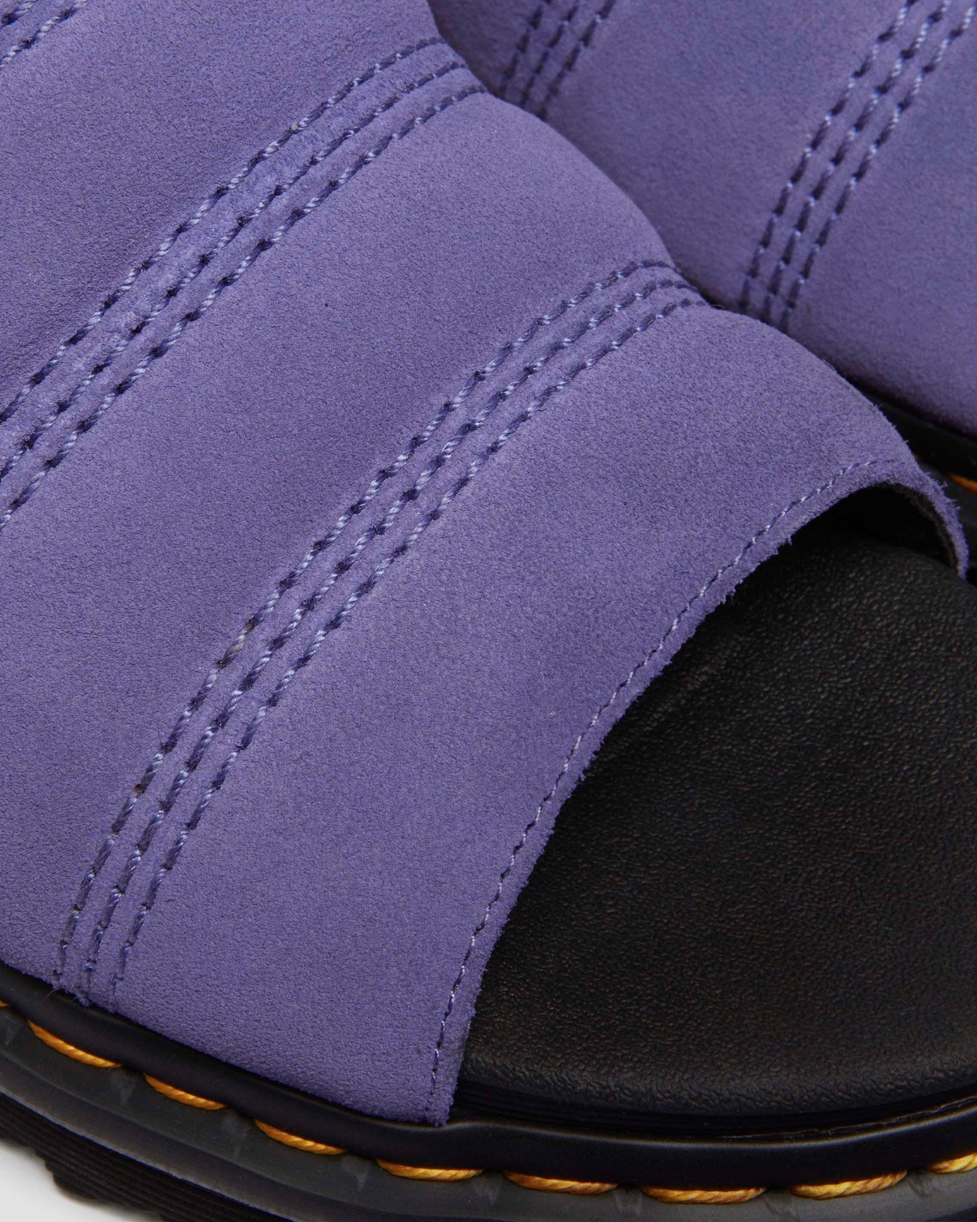 Kole Suede sandals in Twilight Purple
