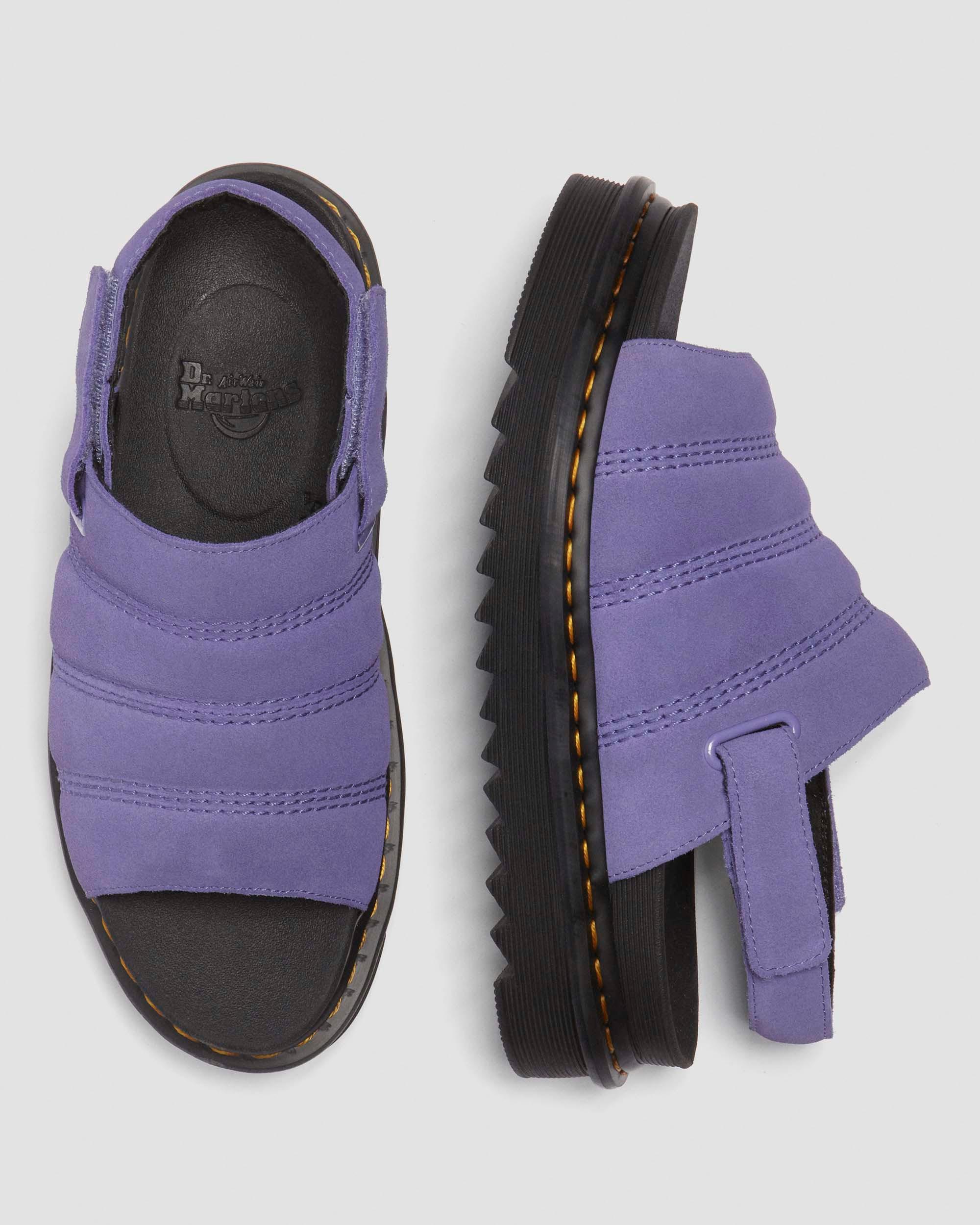 Kole Suede sandals in Twilight Purple