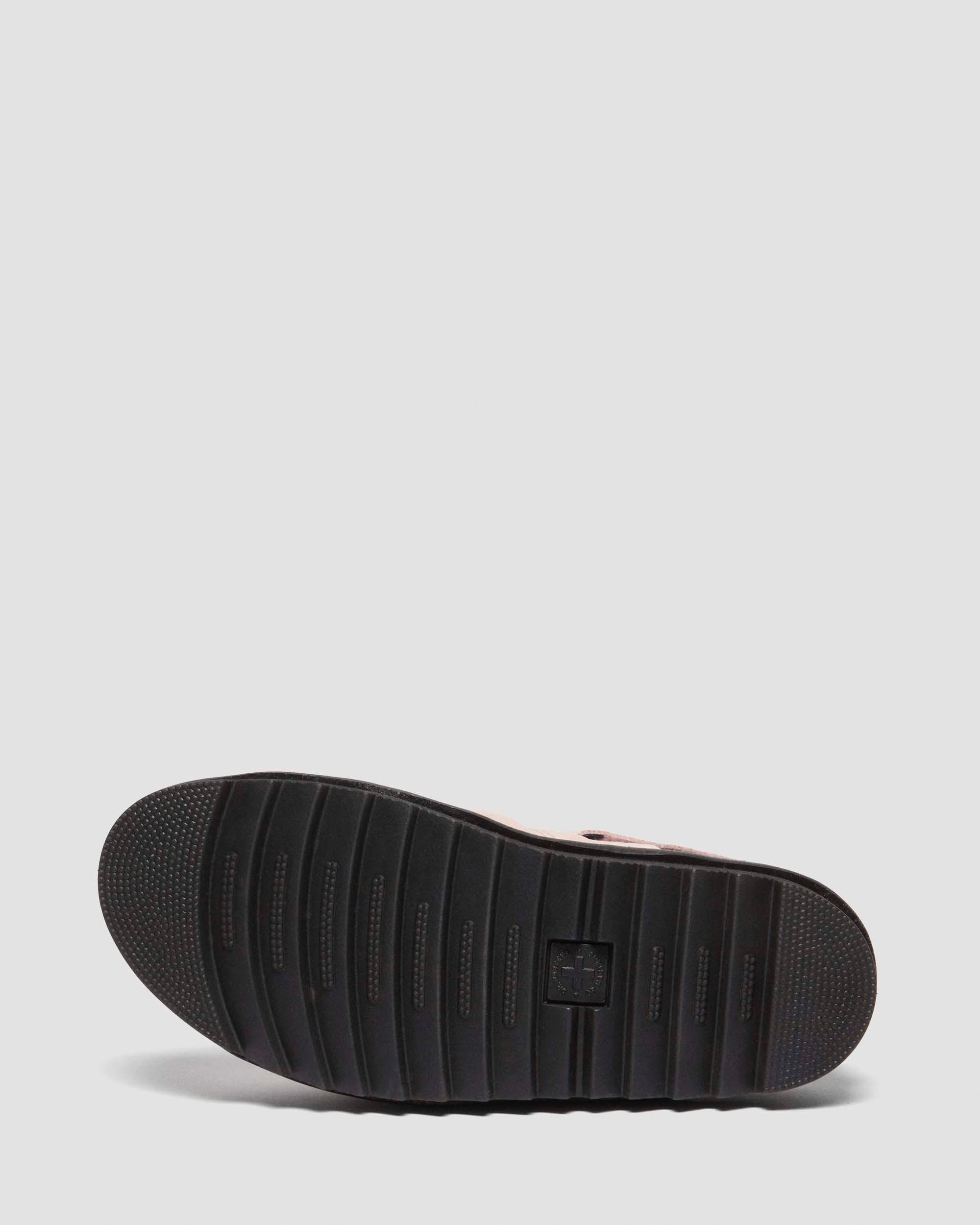 Kole Suede sandals in Powder Pink