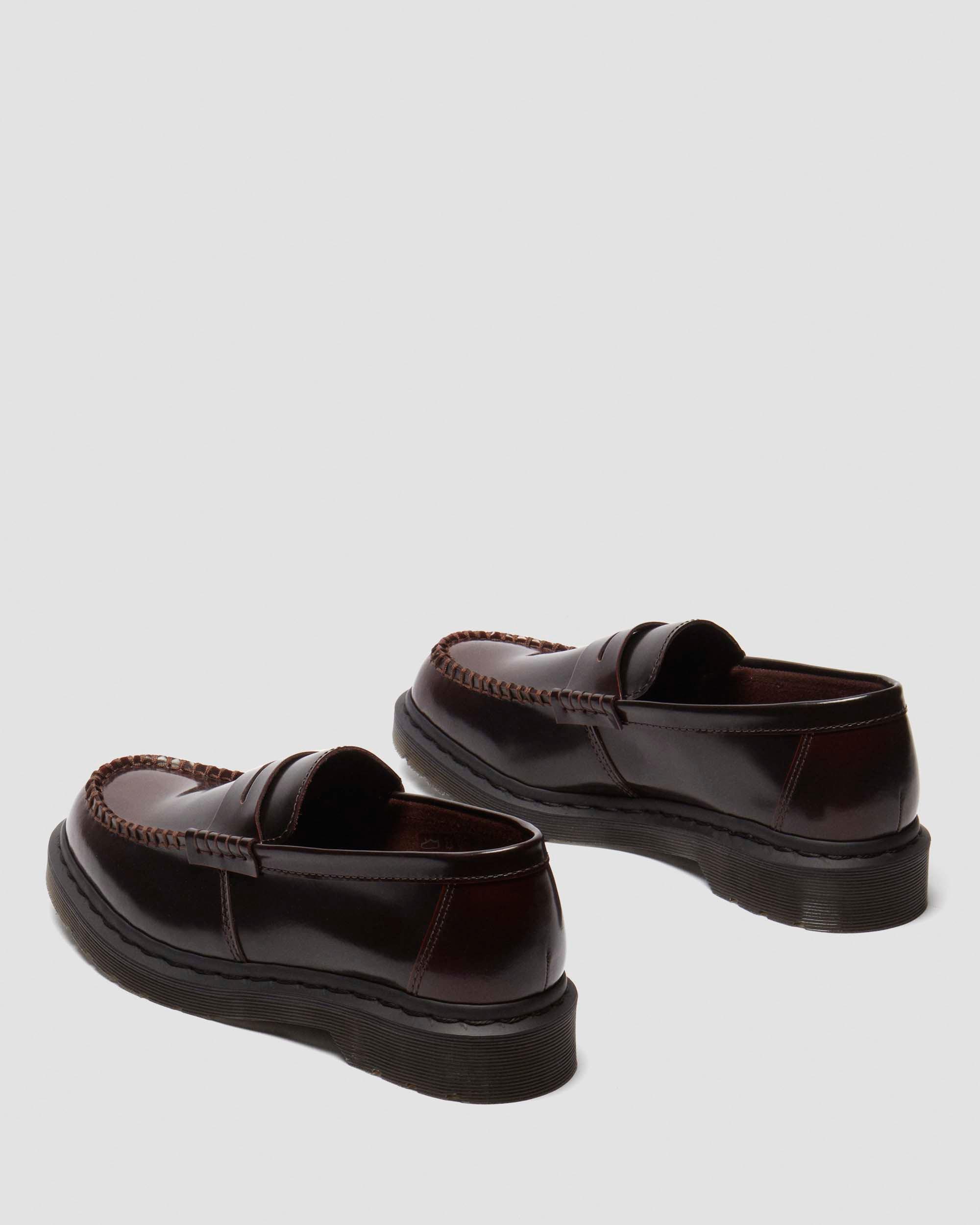 Penton Arcadia leather loafers in Cherry Red | Dr. Martens