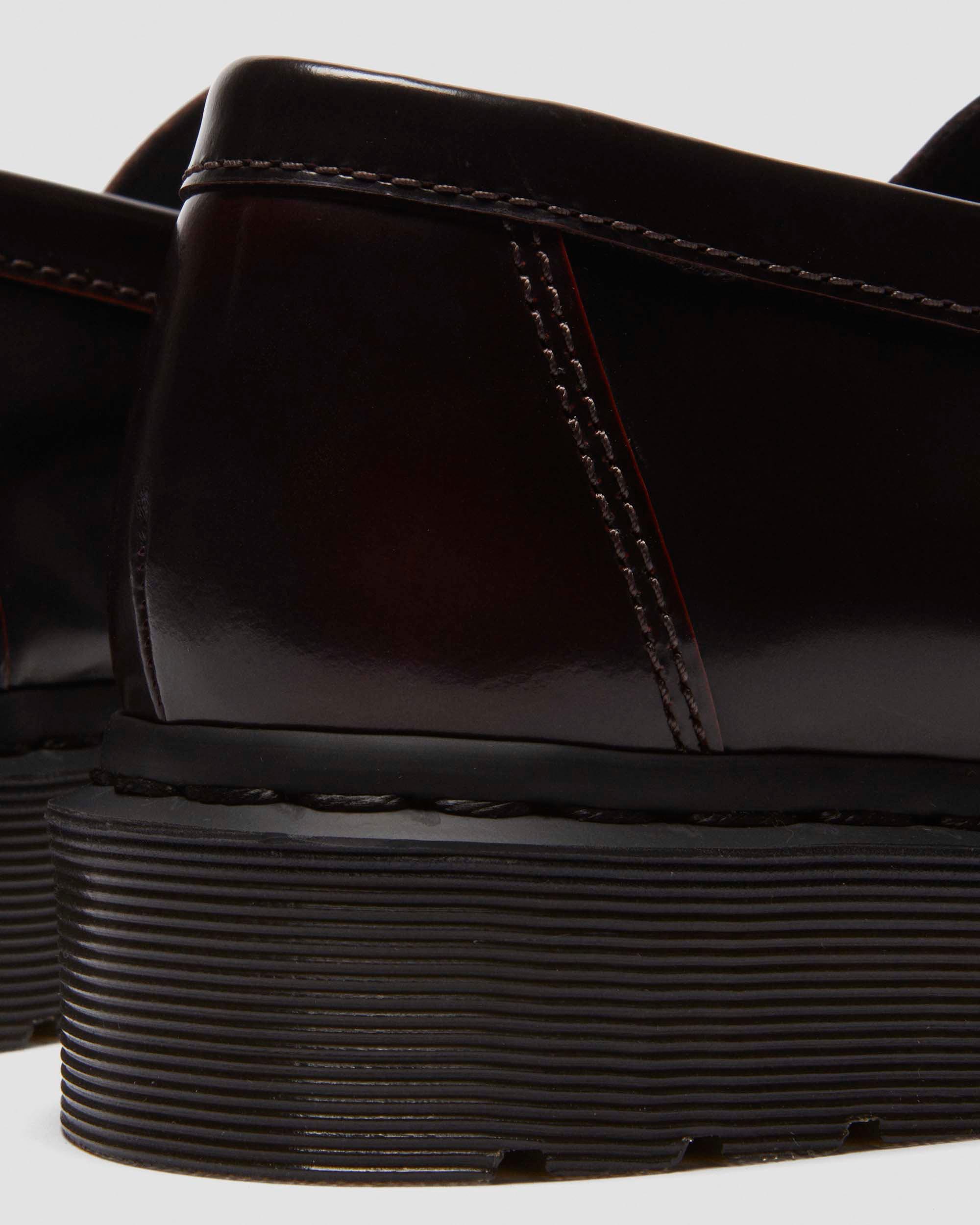 Penton Arcadia leather loafers in CHERRY RED ARCADIA