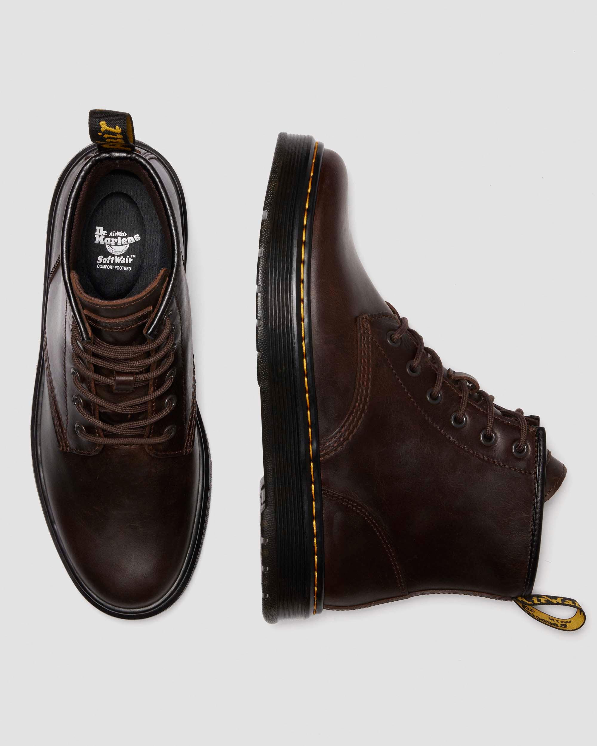 BROOKLINE CHUKKA in Dark Brown | Dr. Martens