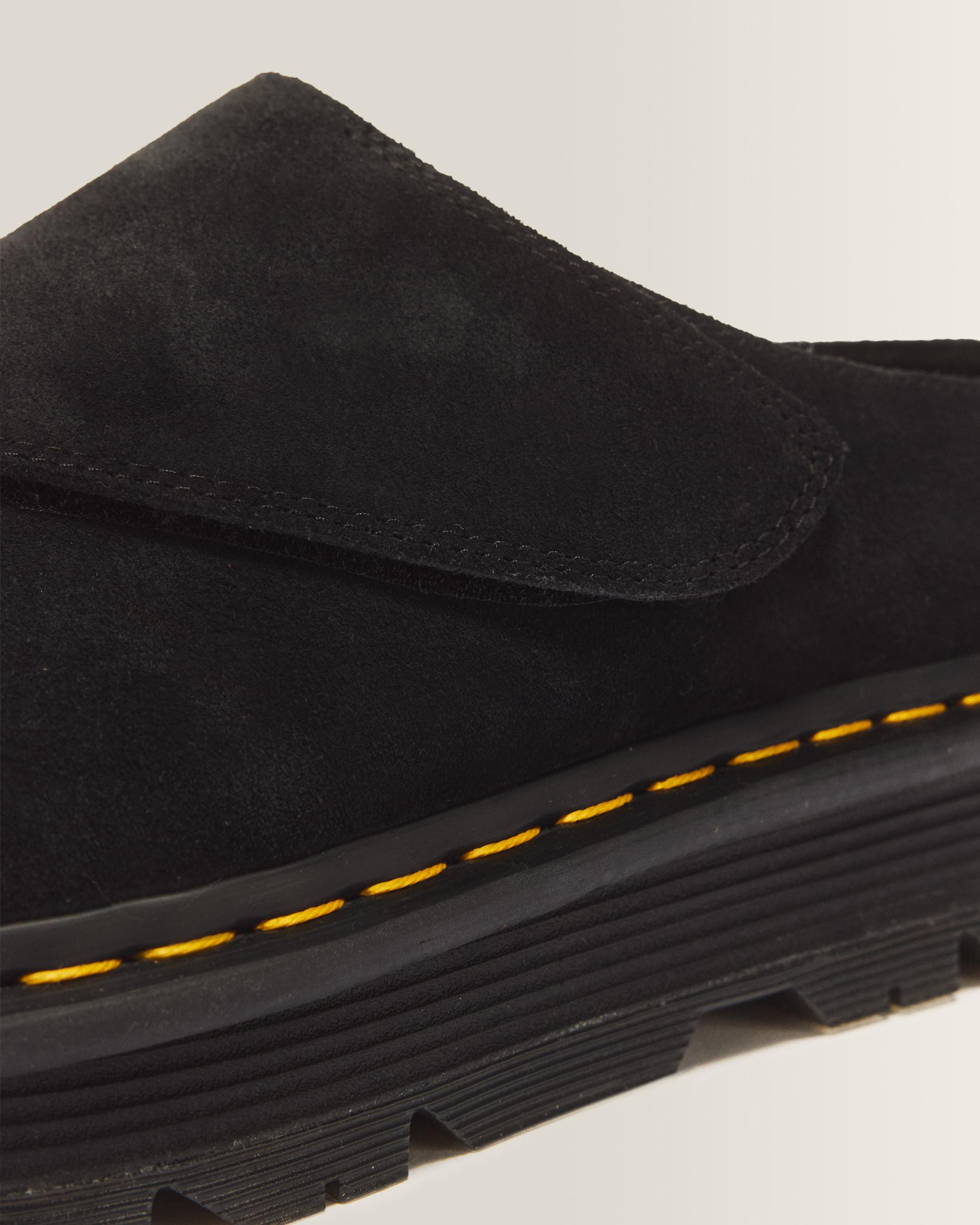 Zebzag Anywair Suede Mules in Black | Dr. Martens display picture 3