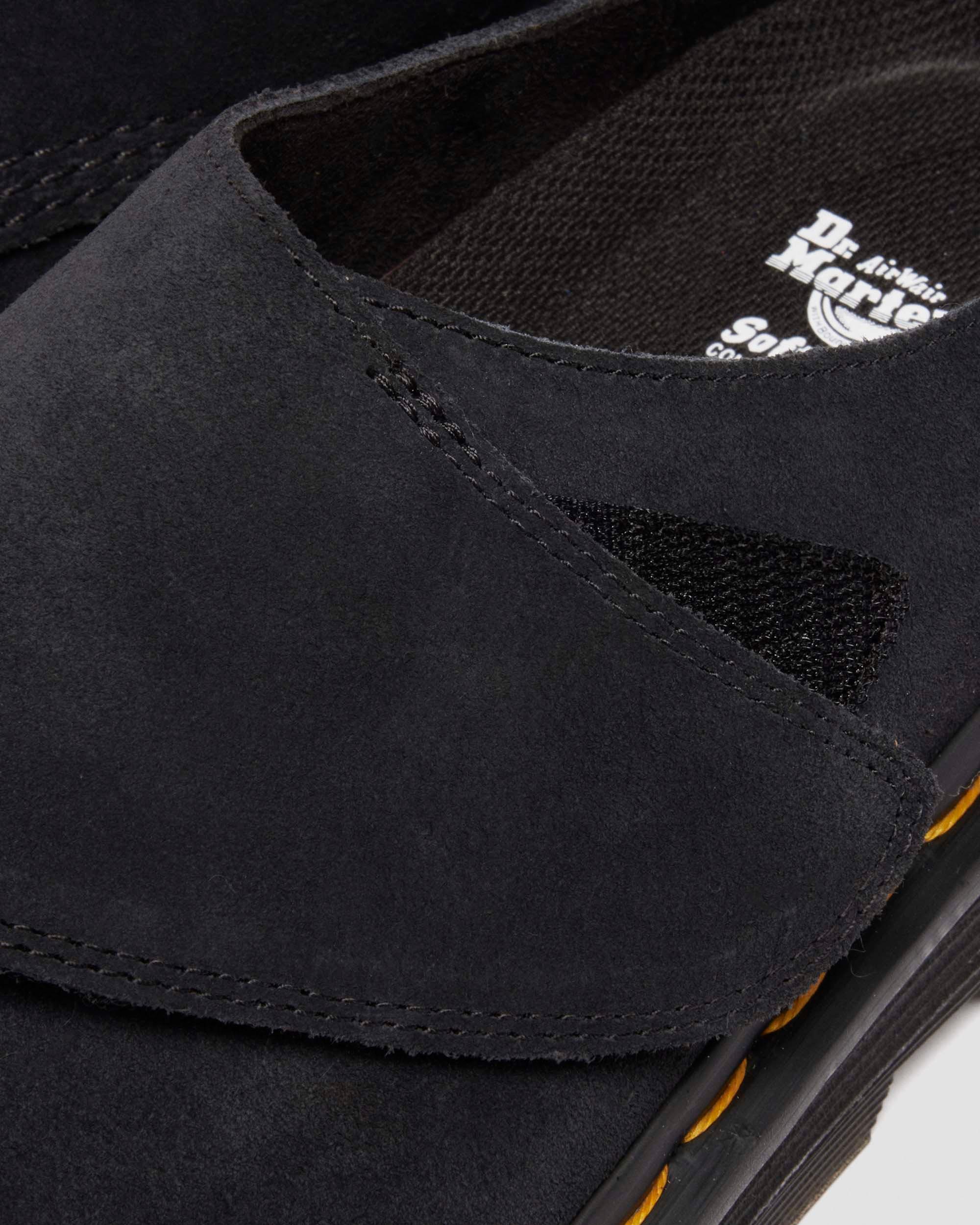 Zebzag Anywair Suede Mules in Black