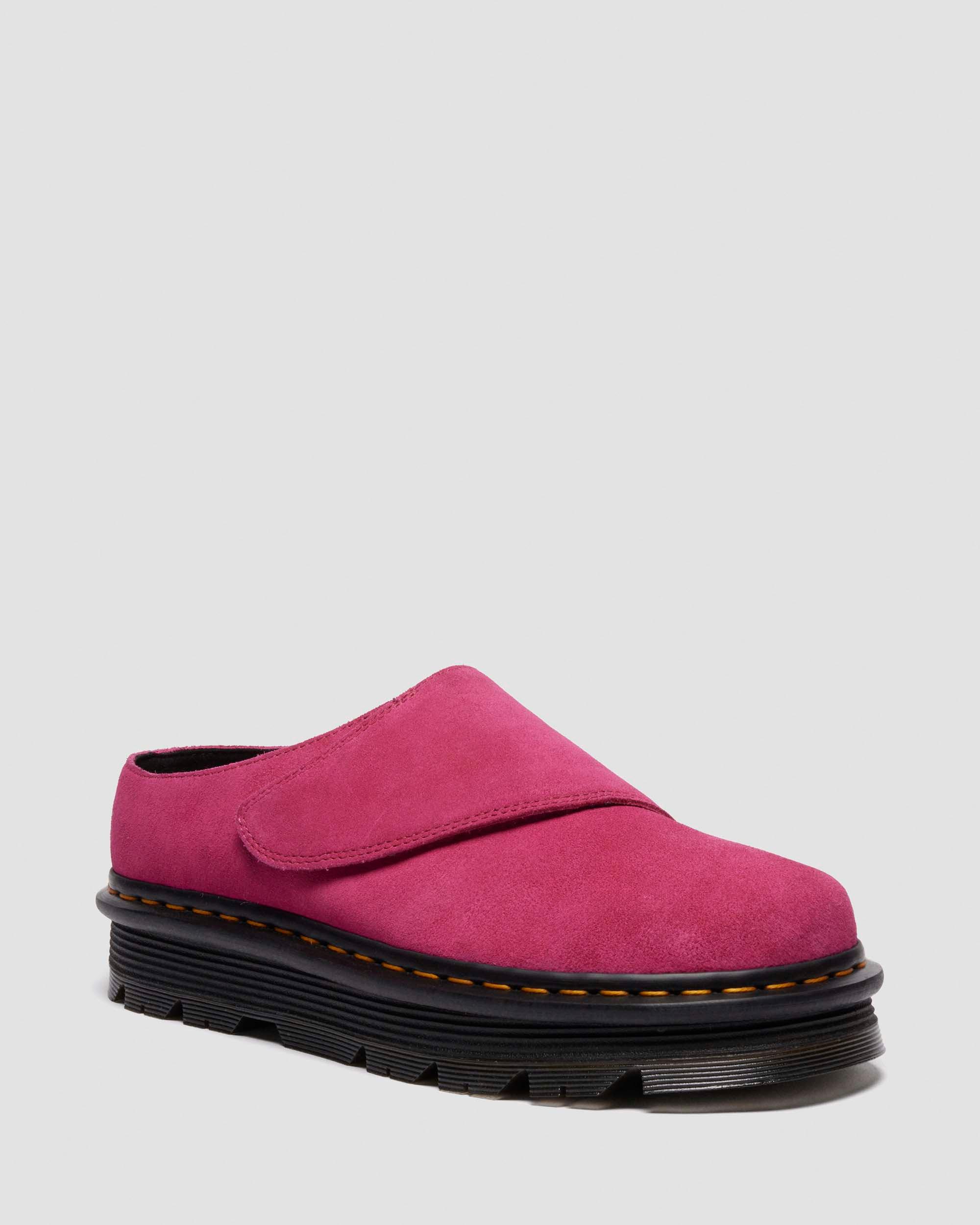 Zebzag Anywair Suede Mules in FUCHSIA PINK