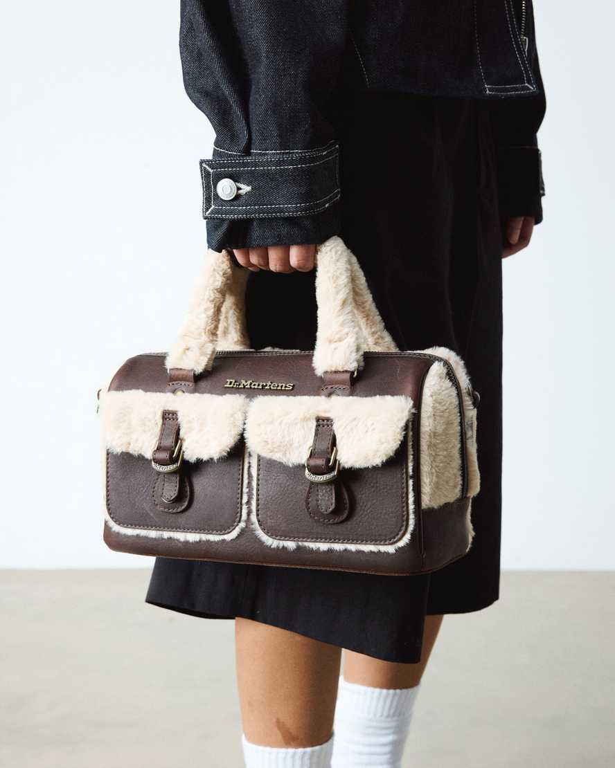 Dr. Martens Top Handle Bag In Brown