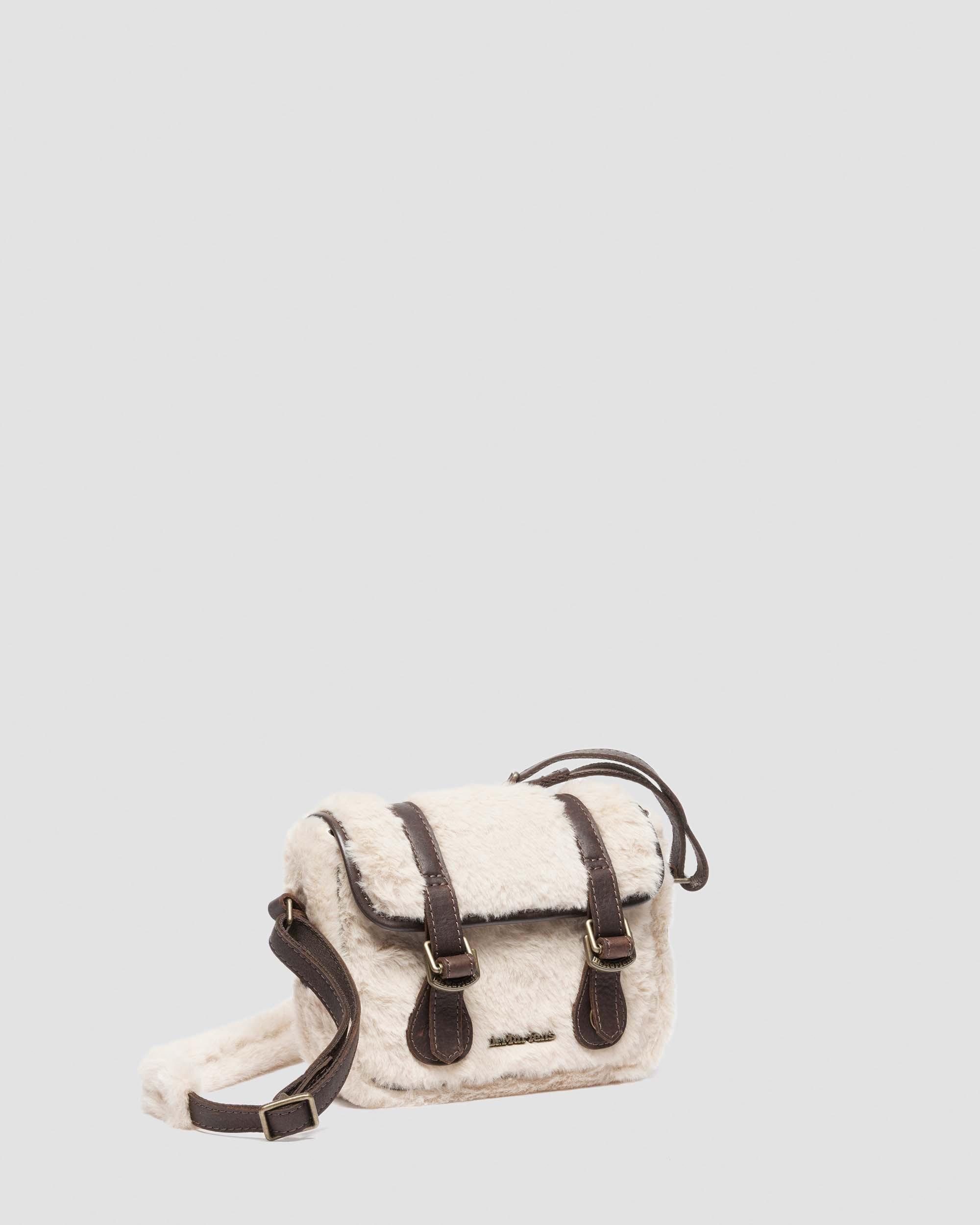 7 Inch Satchel in DARK BROWN+NATURAL