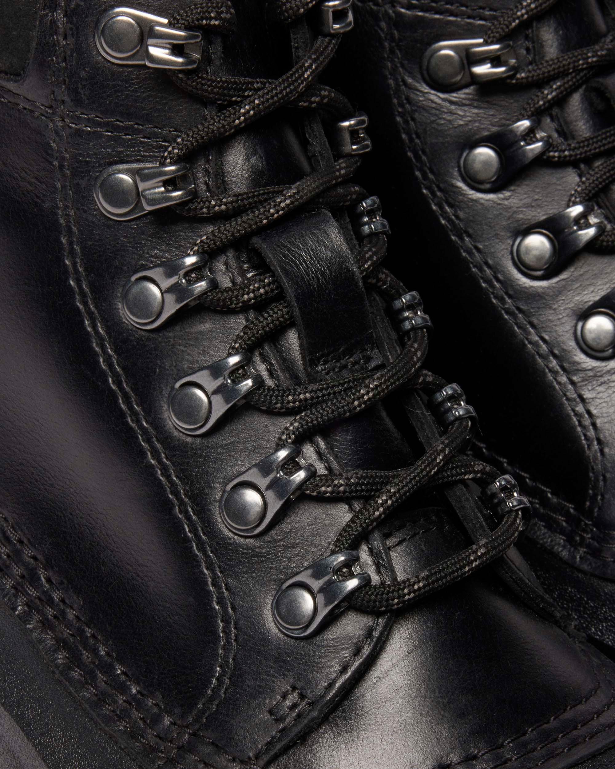 Musta 939 Sub Fleece Lined Leather -nilkkurit