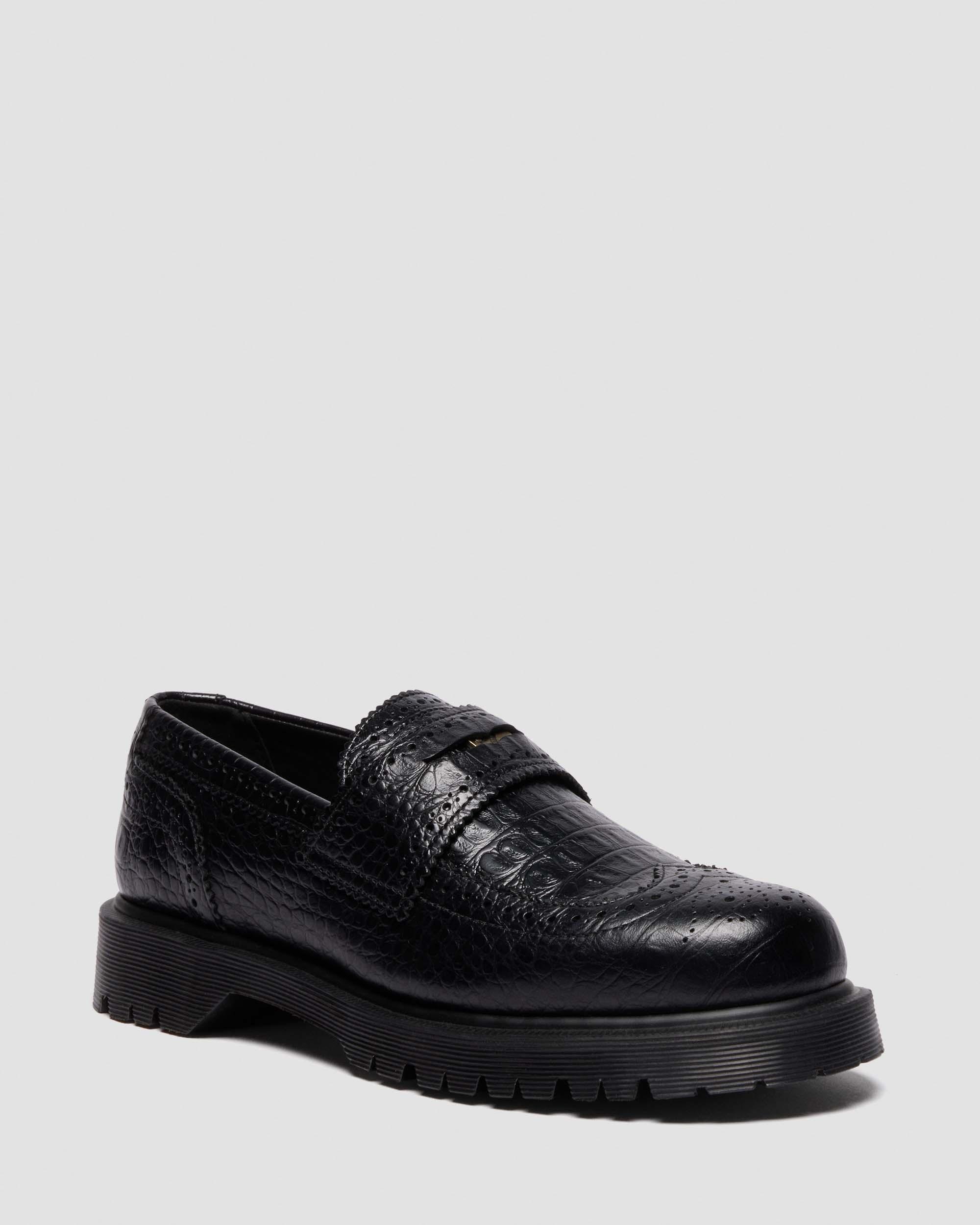Penton Brogue Emboss Leather -loaferit