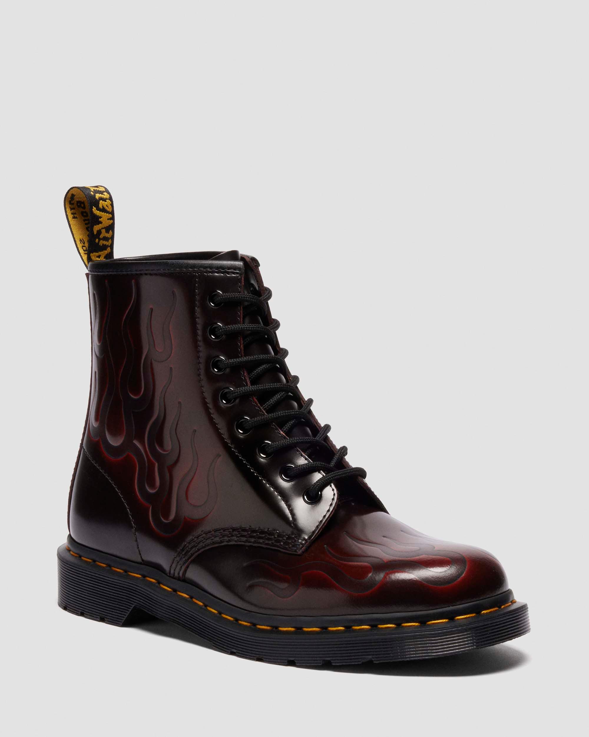 Dr. Martens' 1460 Inferno Lace-up Leather Boots