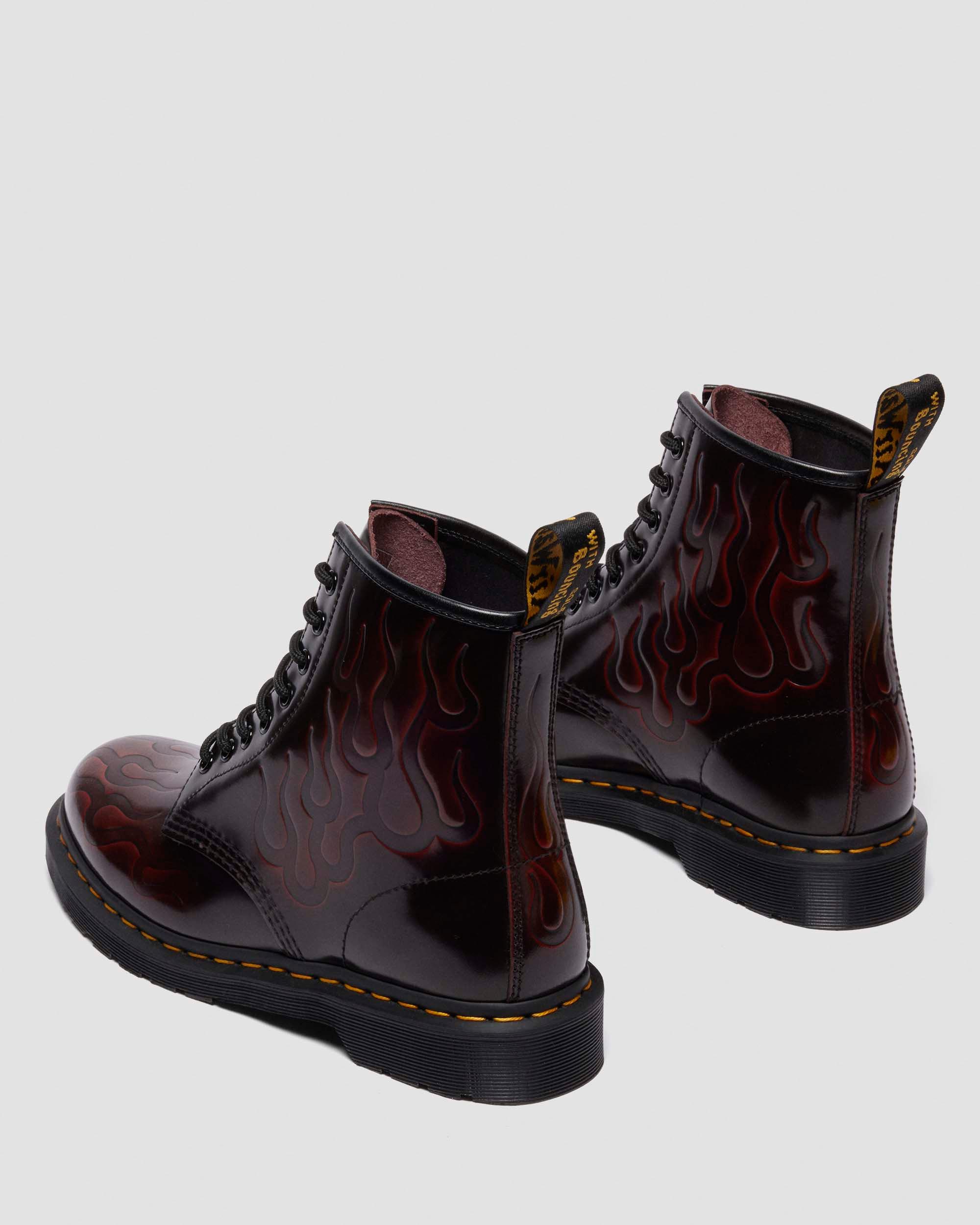 1460 INFERNO in CHERRY RED ARCADIA