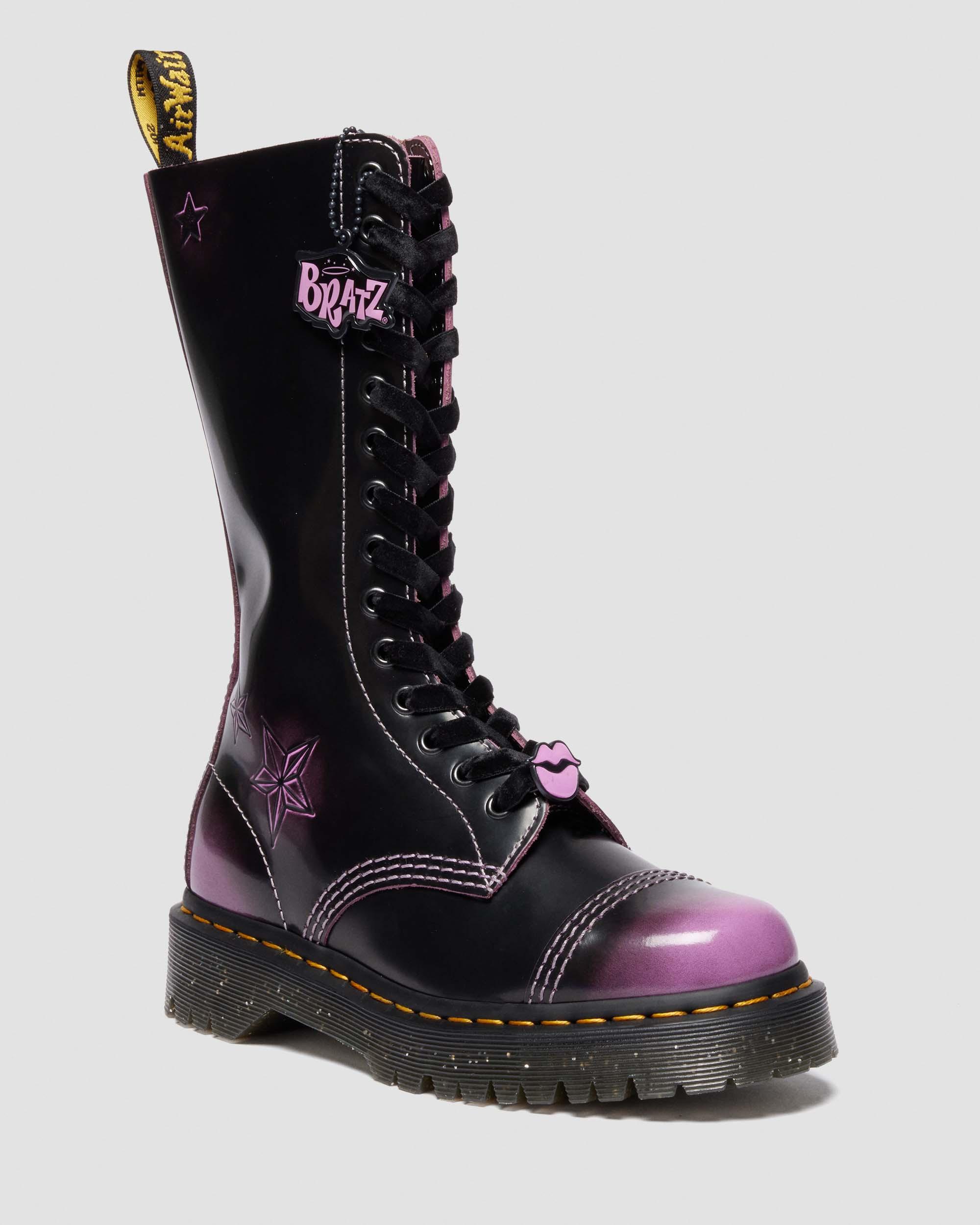 Boots montantes 1B99 Bratz Bex in Noir+Violet Bratz
