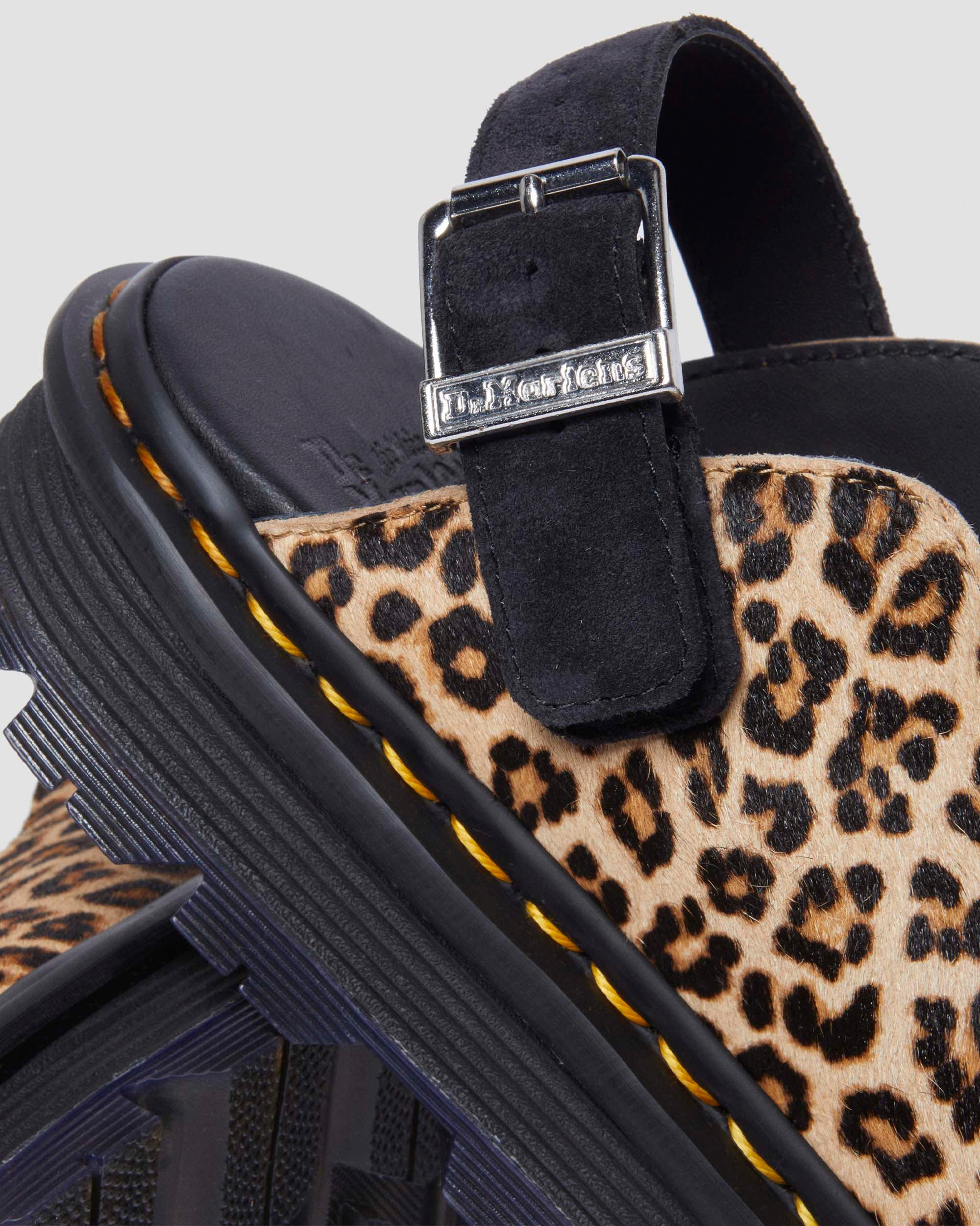 Dr.Martens ATLAS＋LEOPARD Dr. Martens Women's 1461 Distorted Leopard Print Oxfords