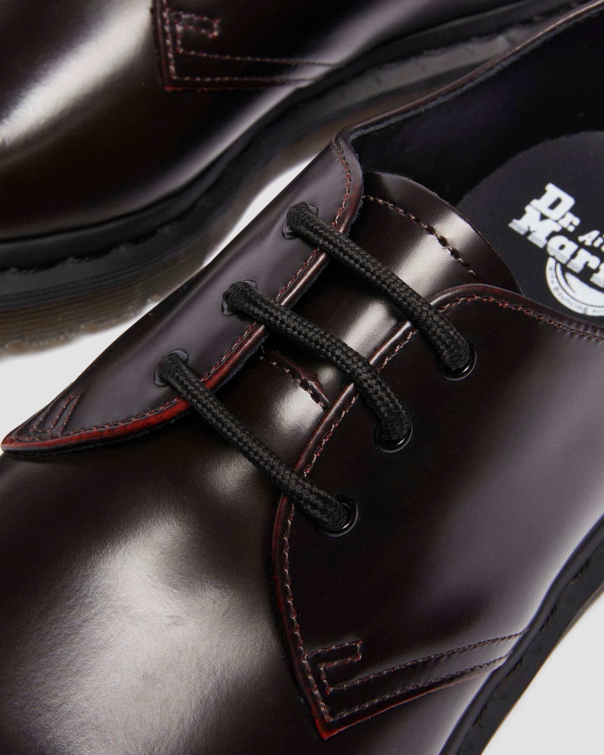 1461 Arcadia leather shoes in Cherry Red