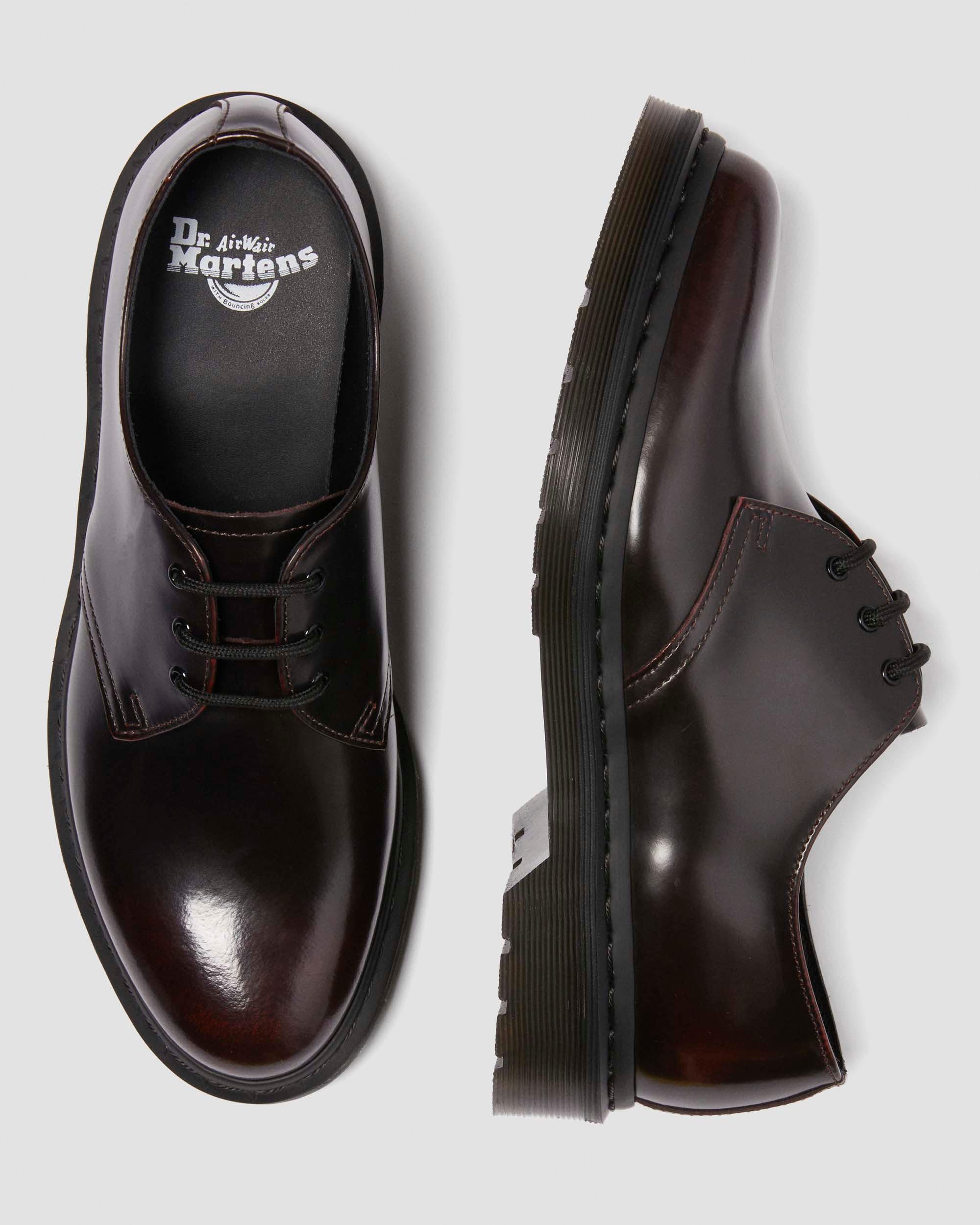 1461 Arcadia leather shoes in Cherry Red